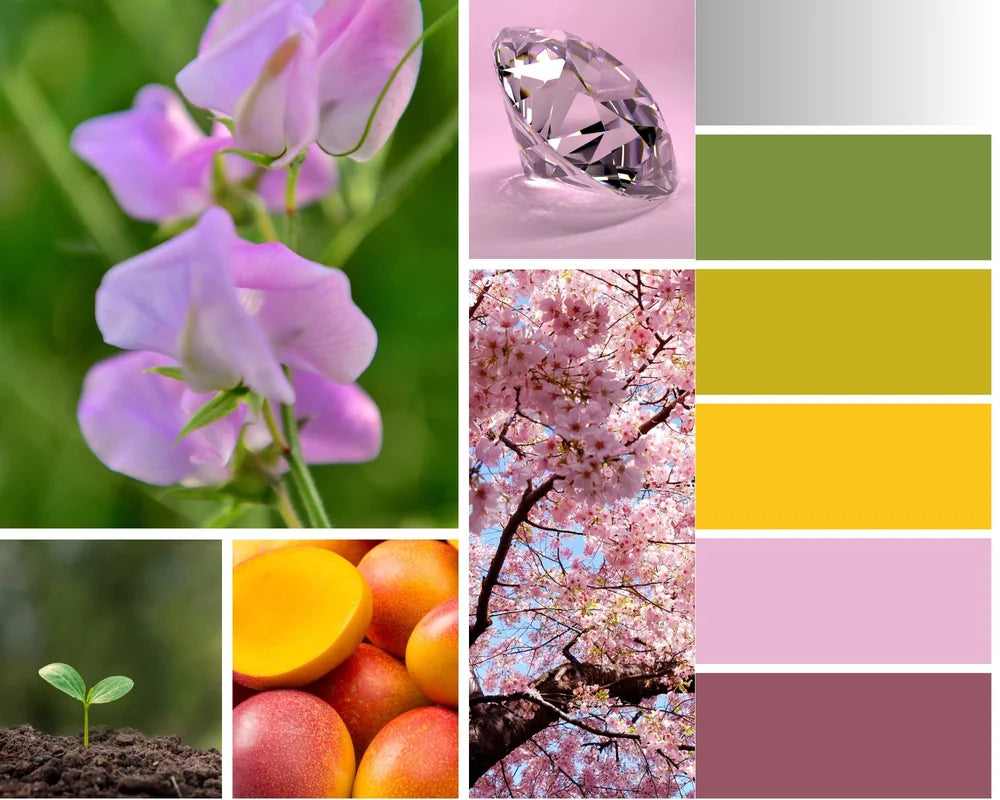 April Quilt Color Palette