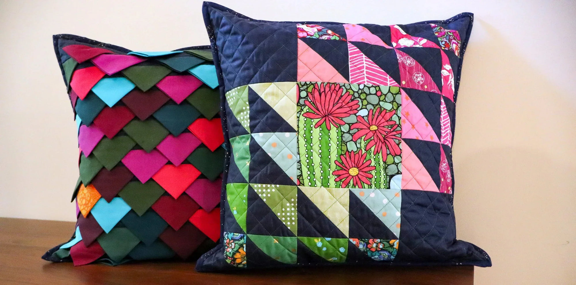Quilted Pillow Projects | My Youtube Launch