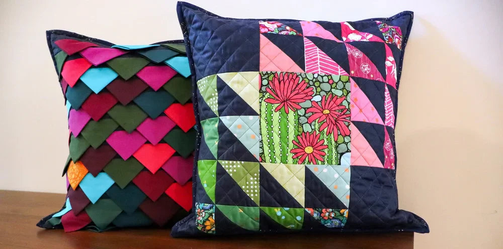 Quilted Pillow Projects | My Youtube Launch