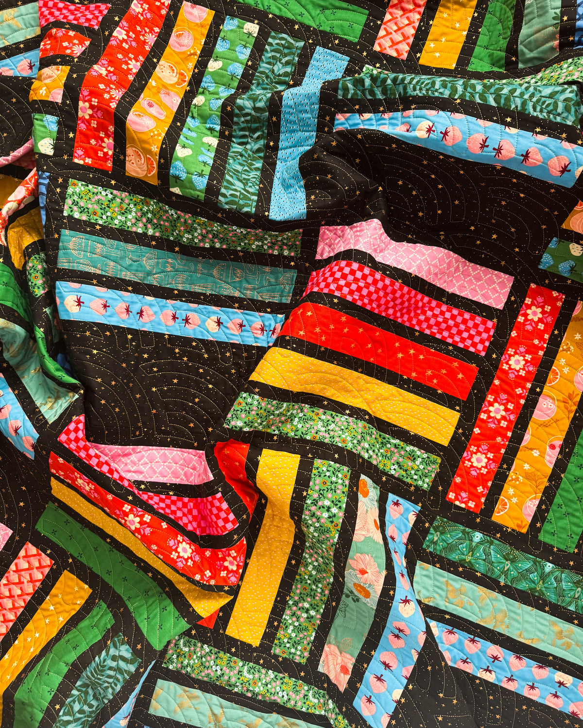Complementar Quilt Ready To Ship Quilts – La Bizarra Quilts