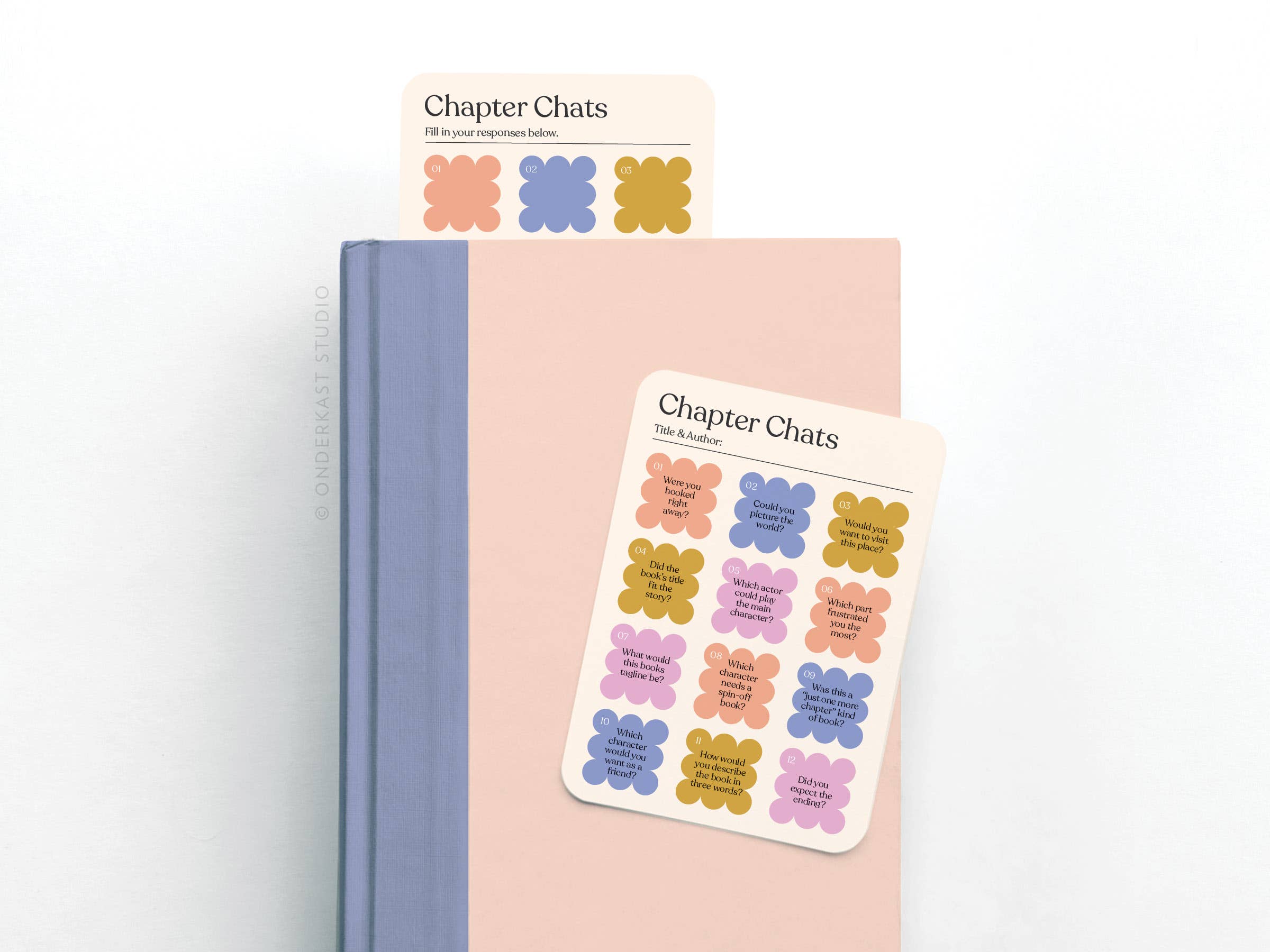 Chapter Chats - Book Review Cards