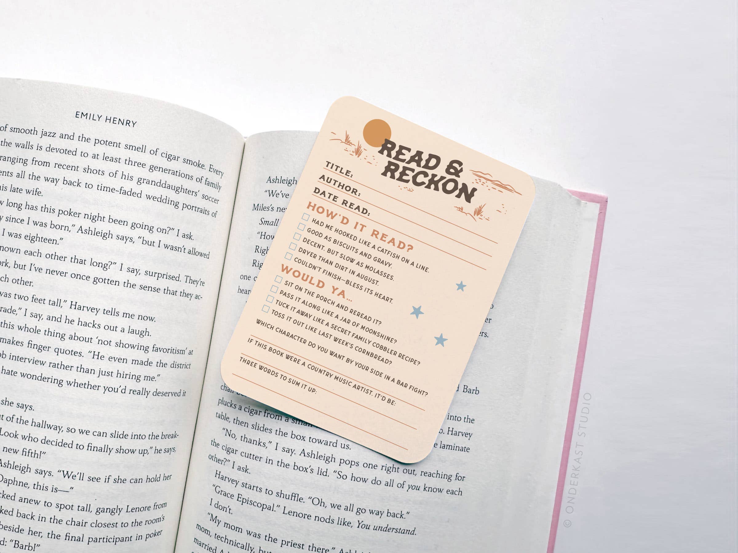 Read & Reckon - Book Review Cards