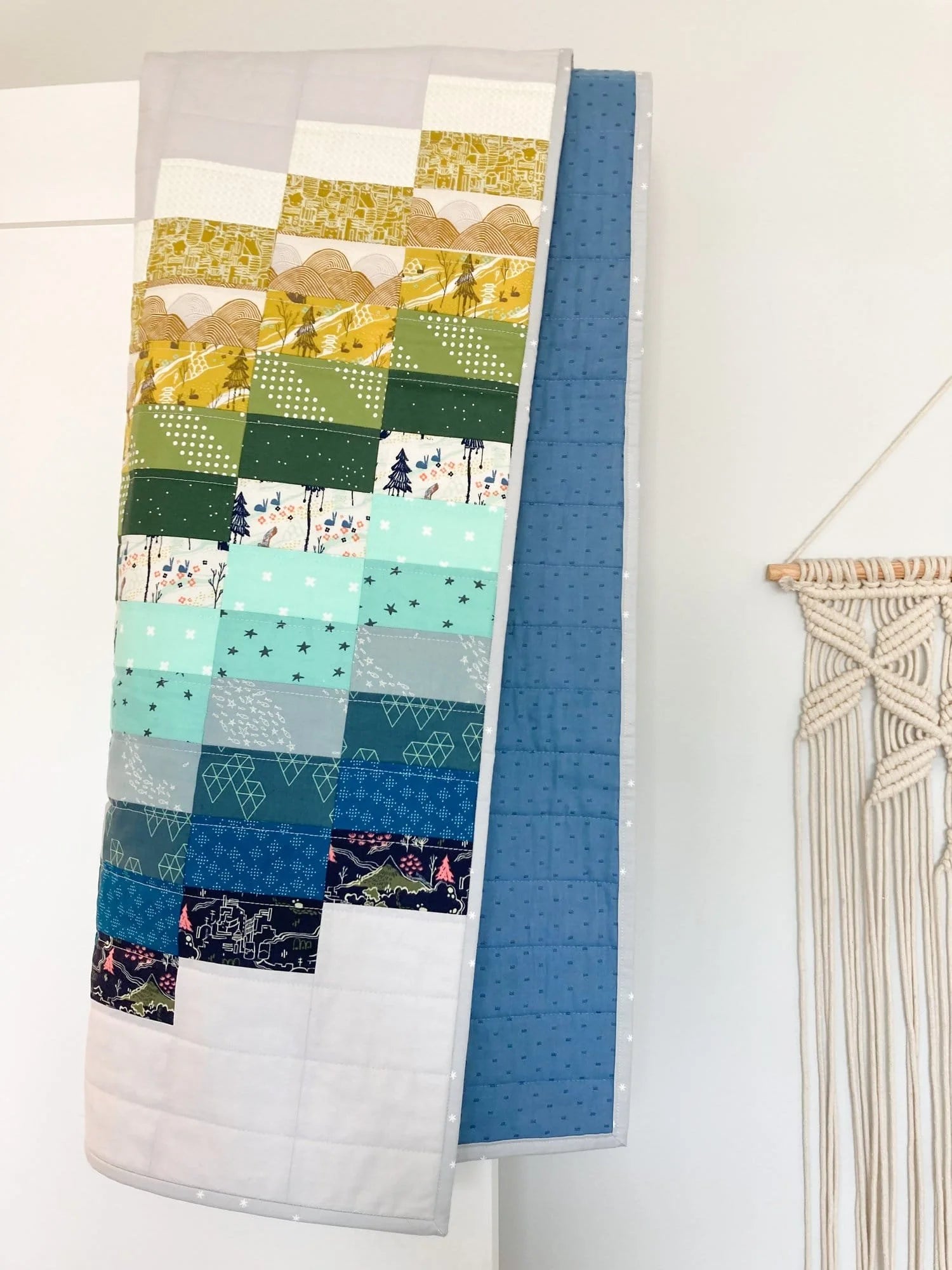 Coastal Views baby quilt
