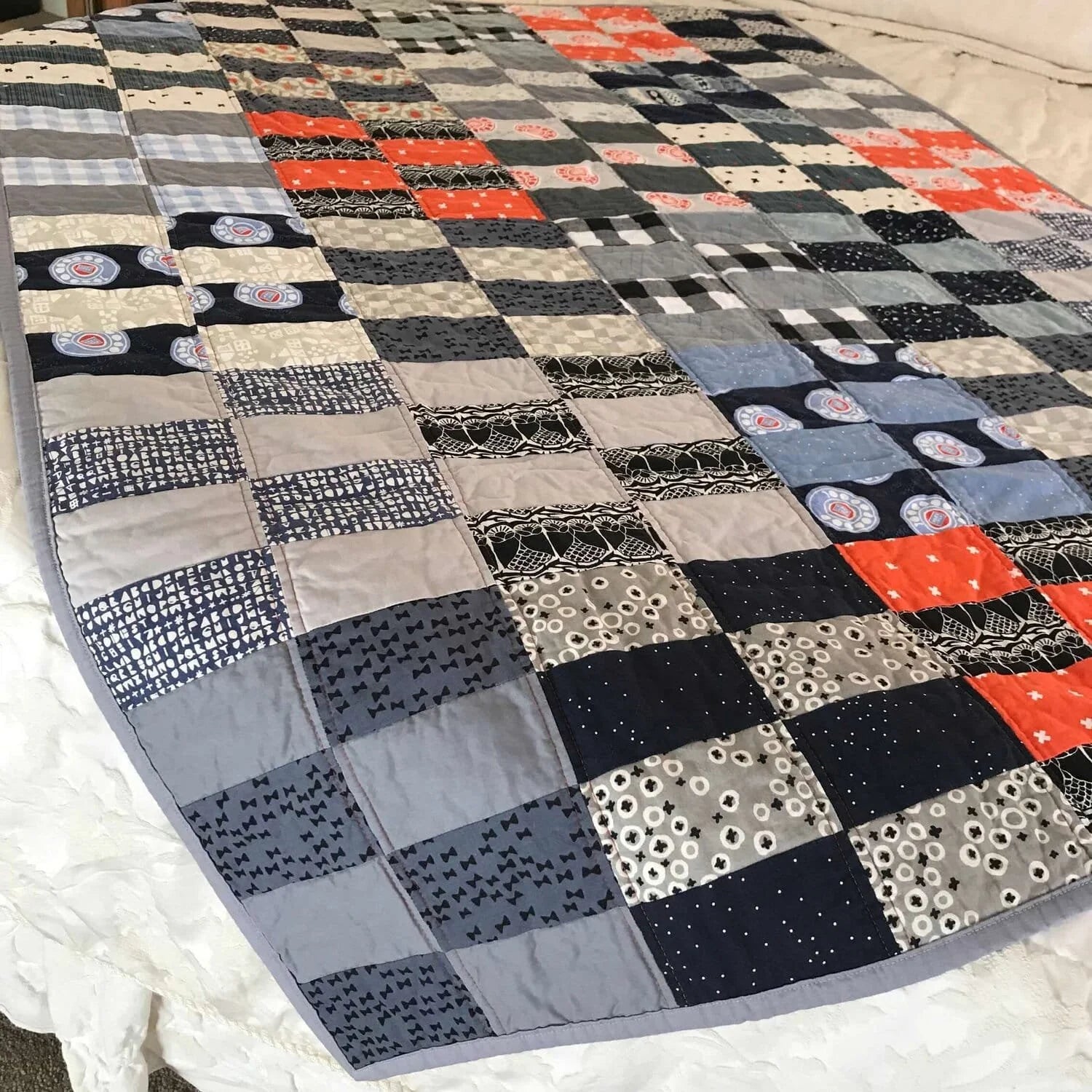 Mid Mod Matrix Quilt