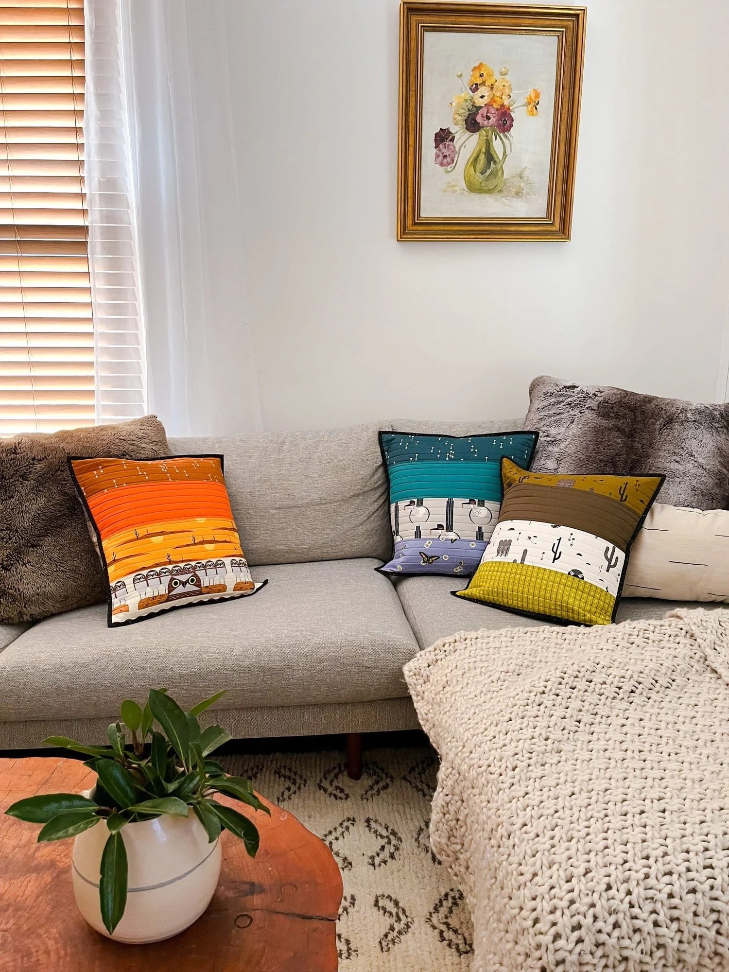 Desert Abundance Pillow Covers