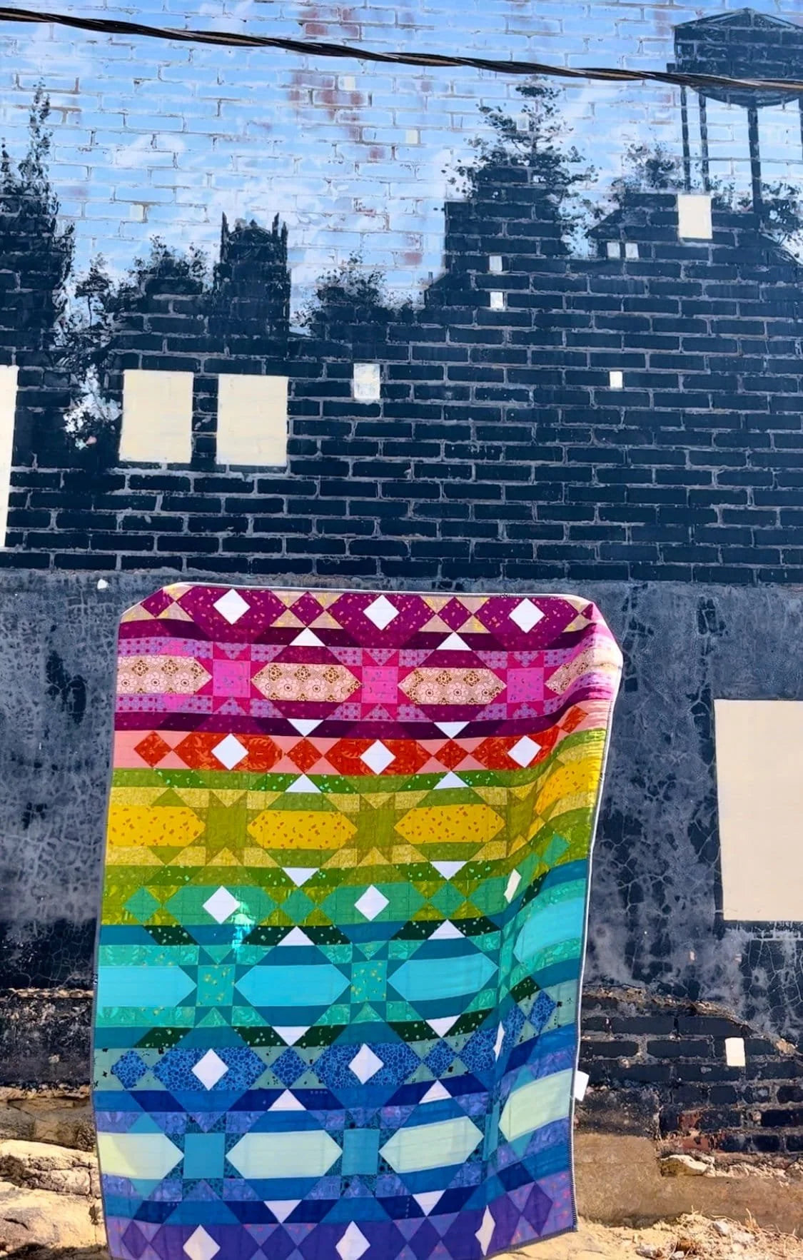 Quasar Rainbow Quilt