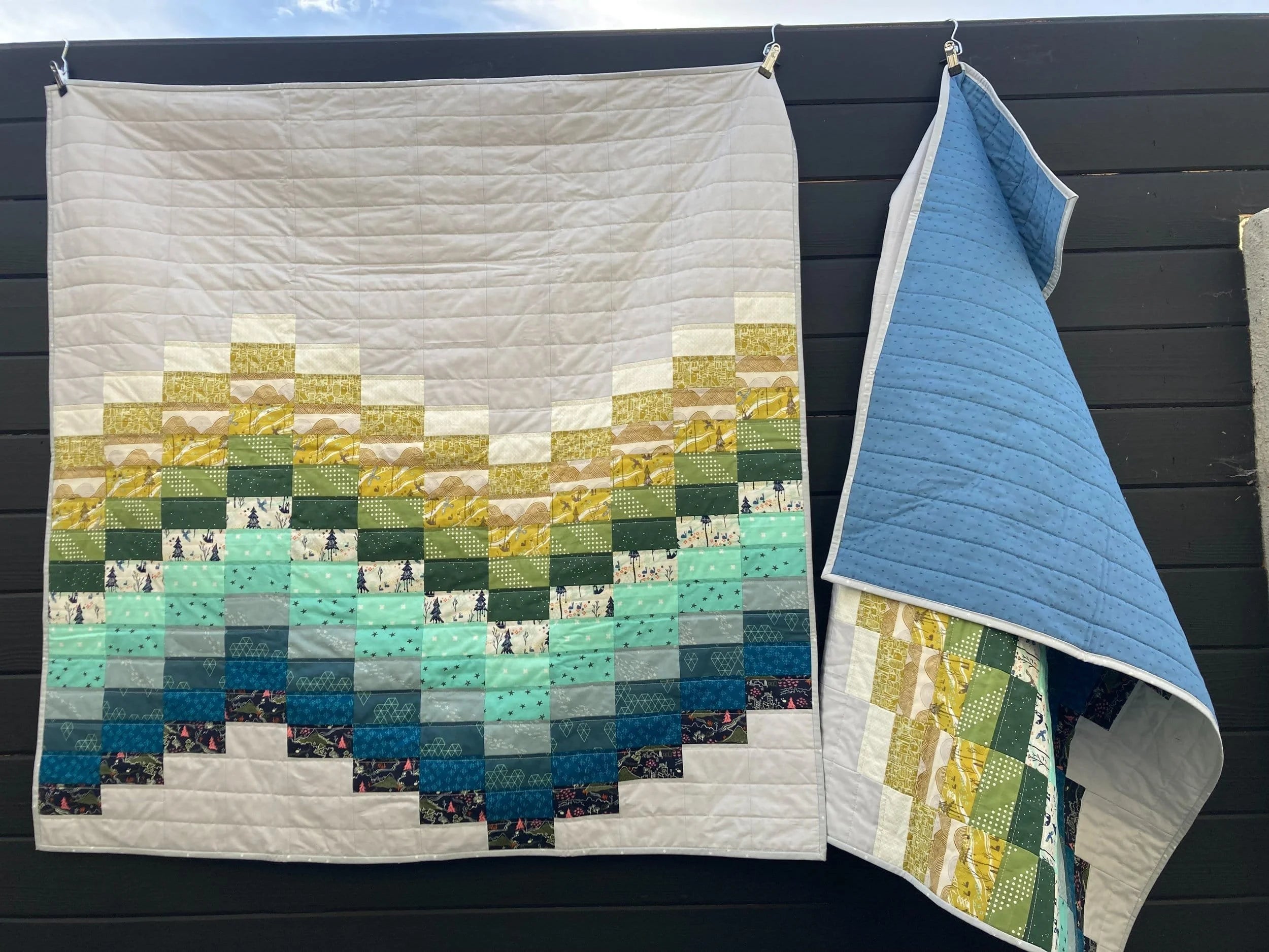 Coastal Views baby quilt