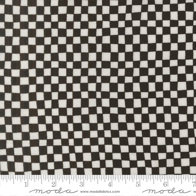 Monochrome Checkerboard - Black as Night
