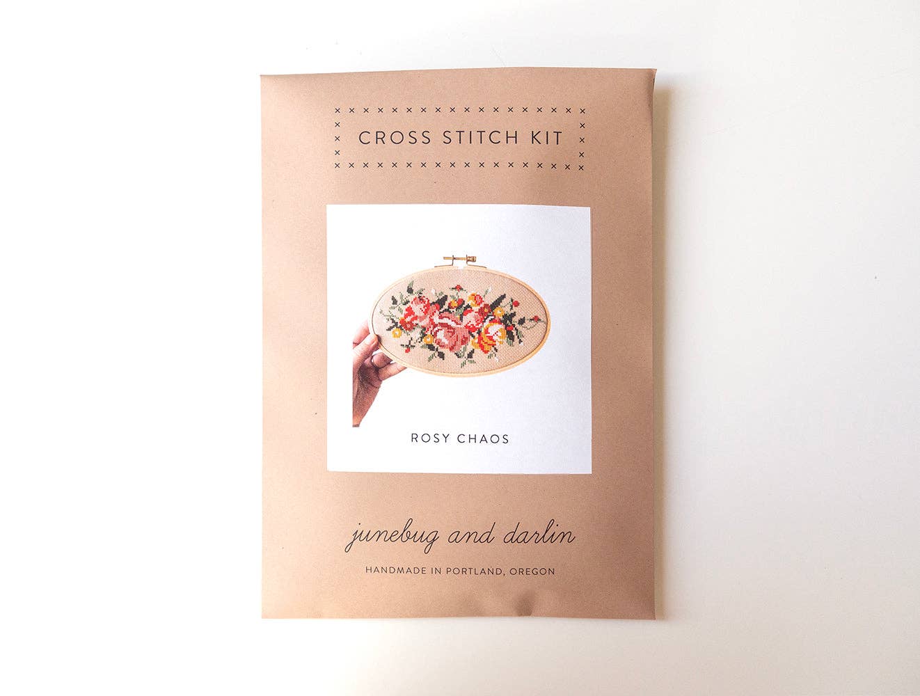 Rosy Chaos - Counted Cross Stitch Kit