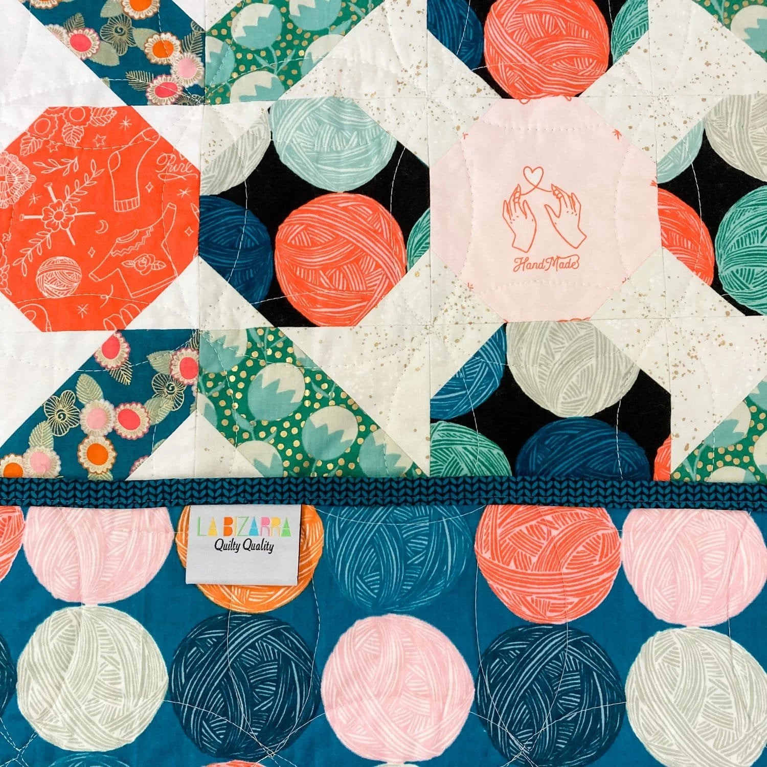 Knit One Knuffel Quilt