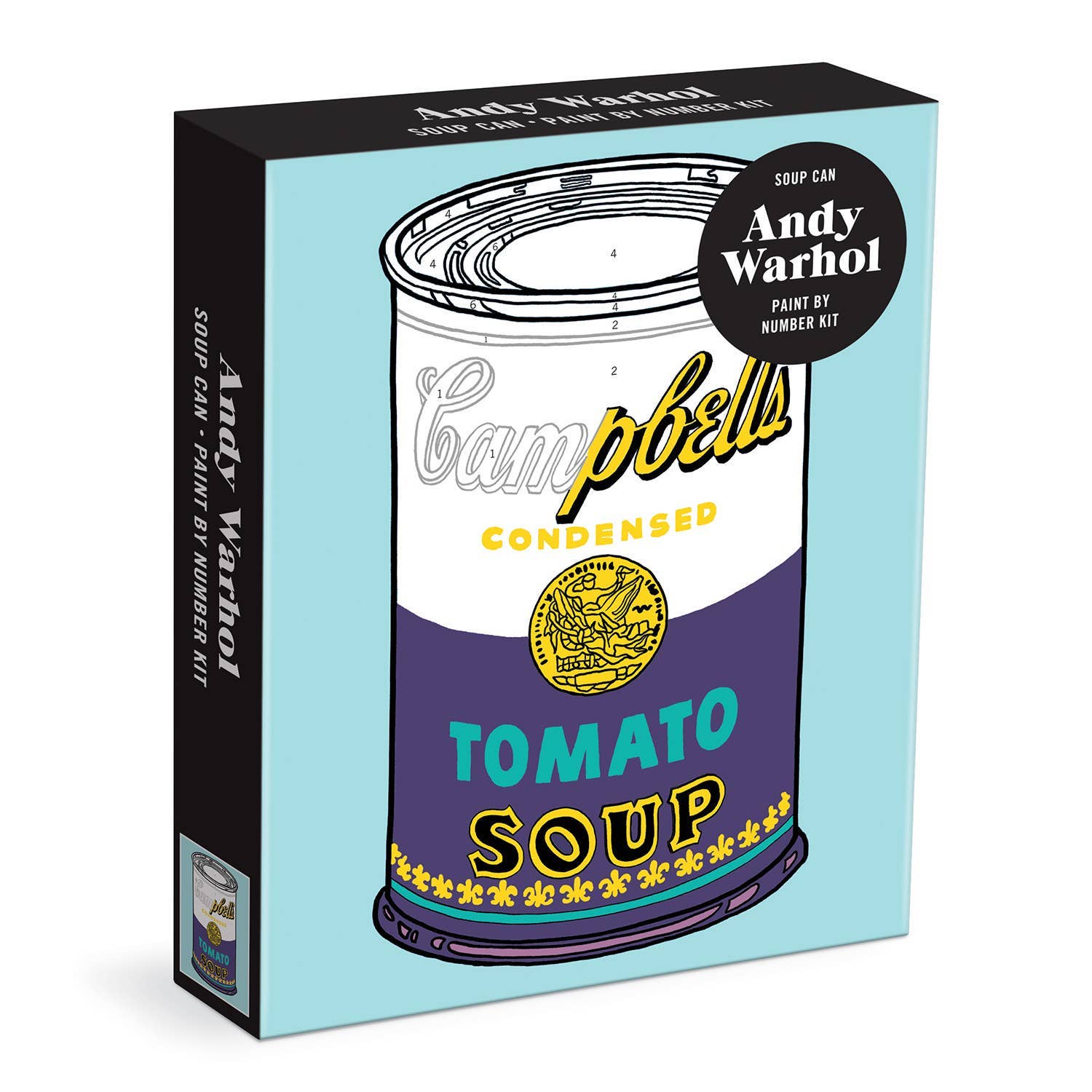Andy Warhol Soup Can - Paint By Number Kit