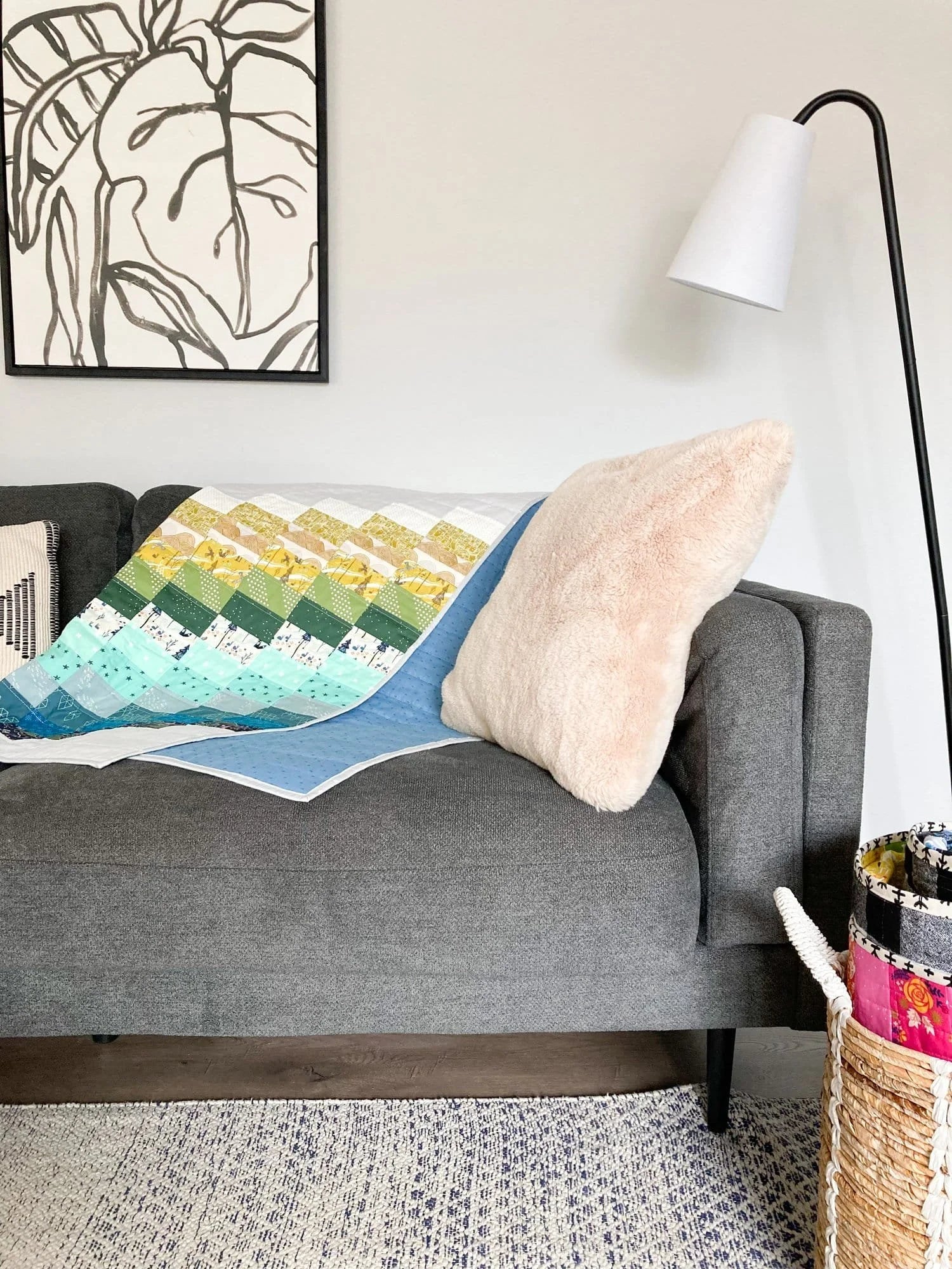 Coastal Views baby quilt
