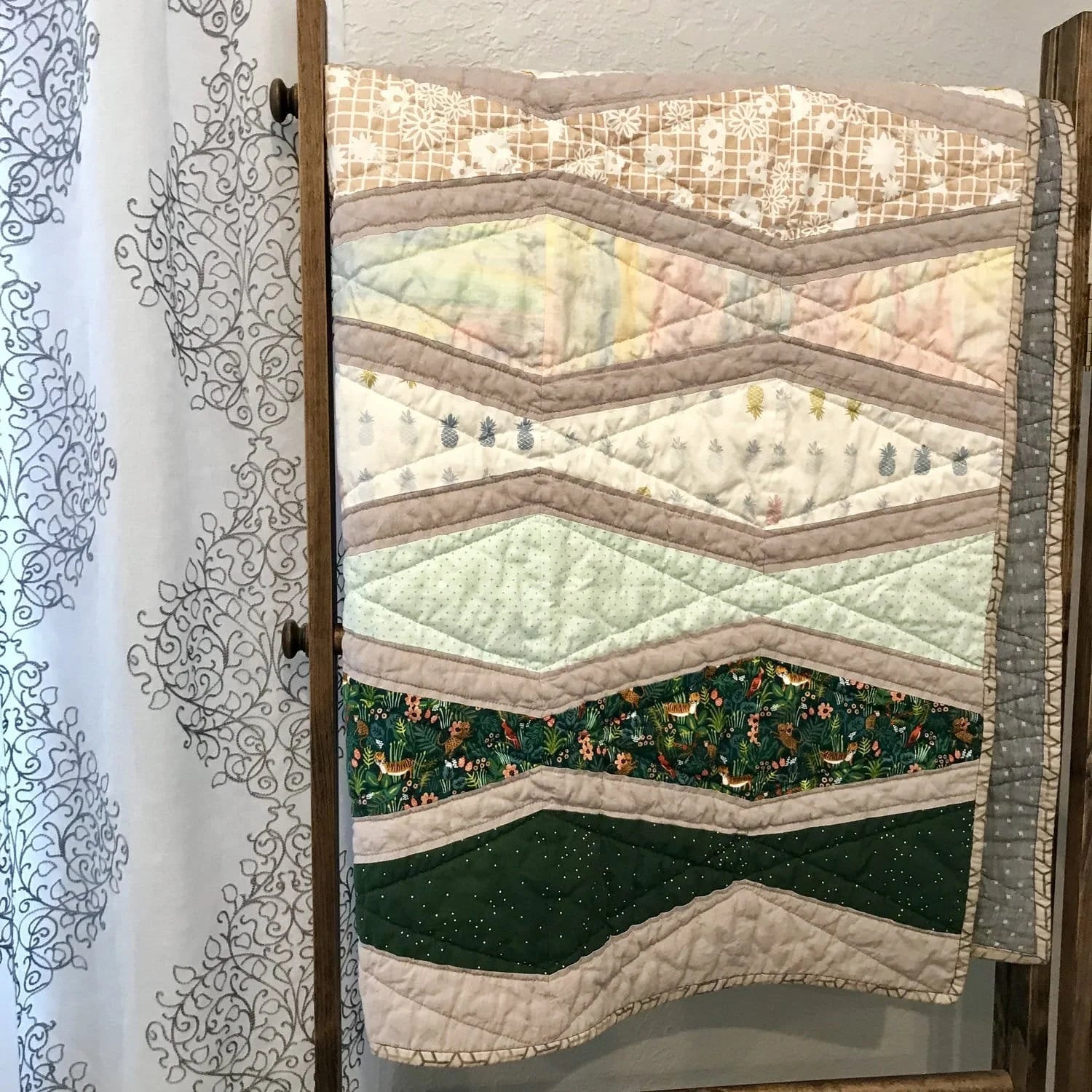 Gentle Jungle Quilt