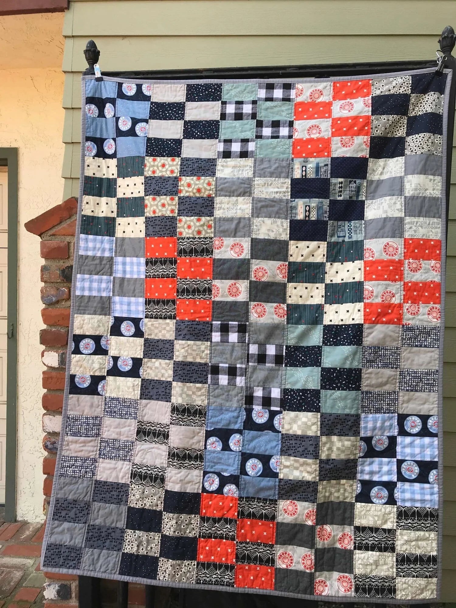 Mid Mod Matrix Quilt