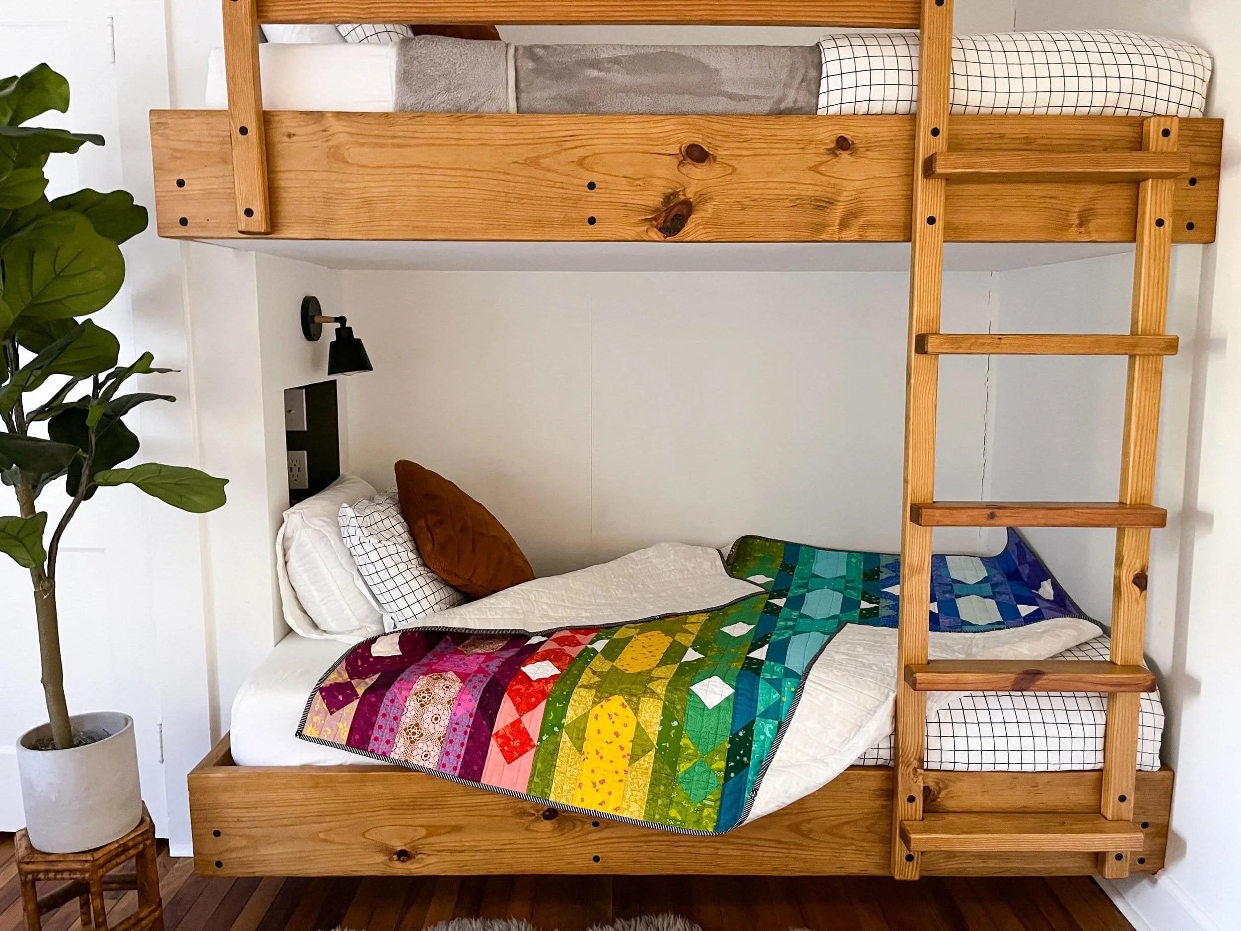 Quasar Rainbow Quilt