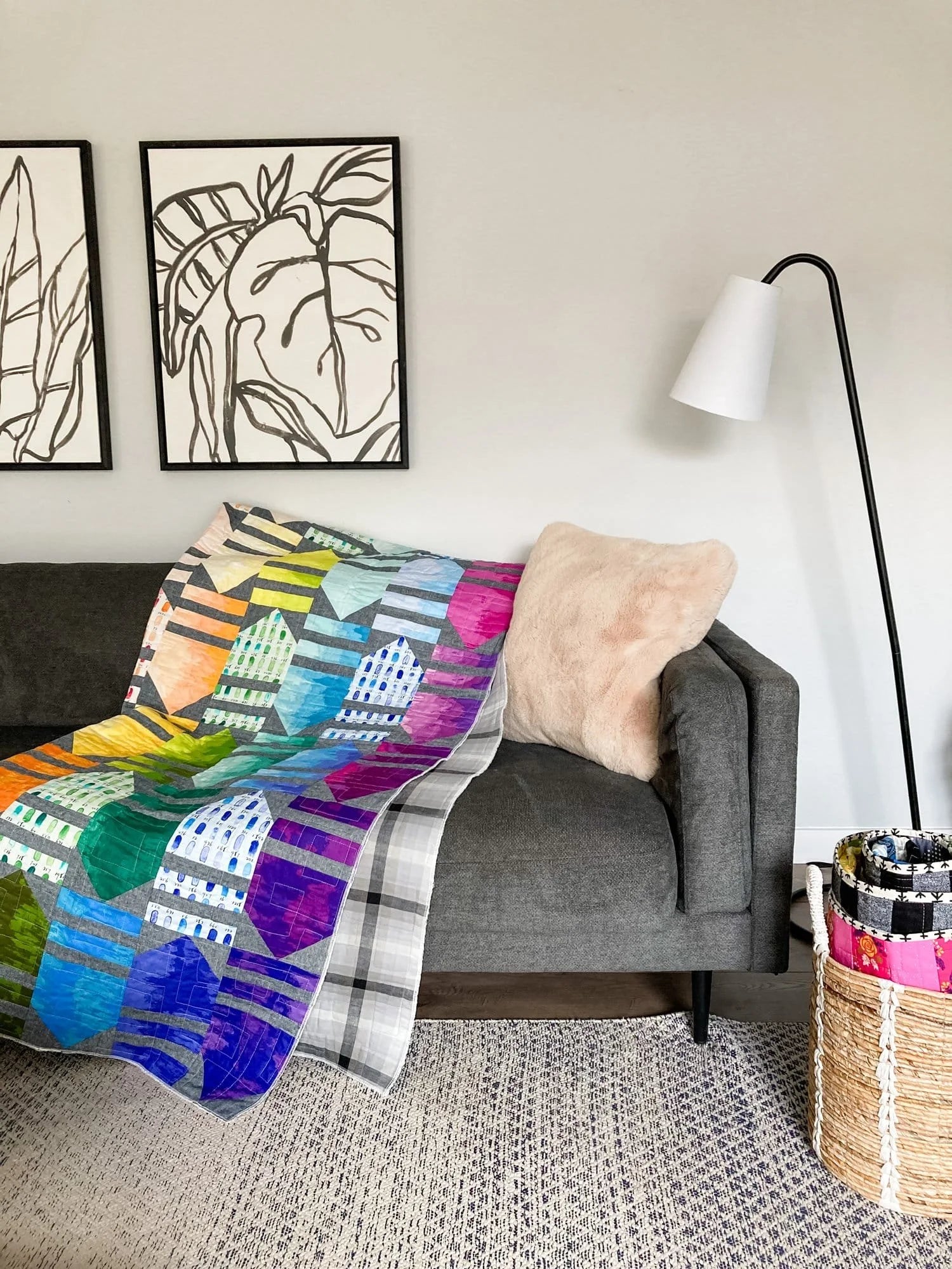 MidMod Inferno Quilt