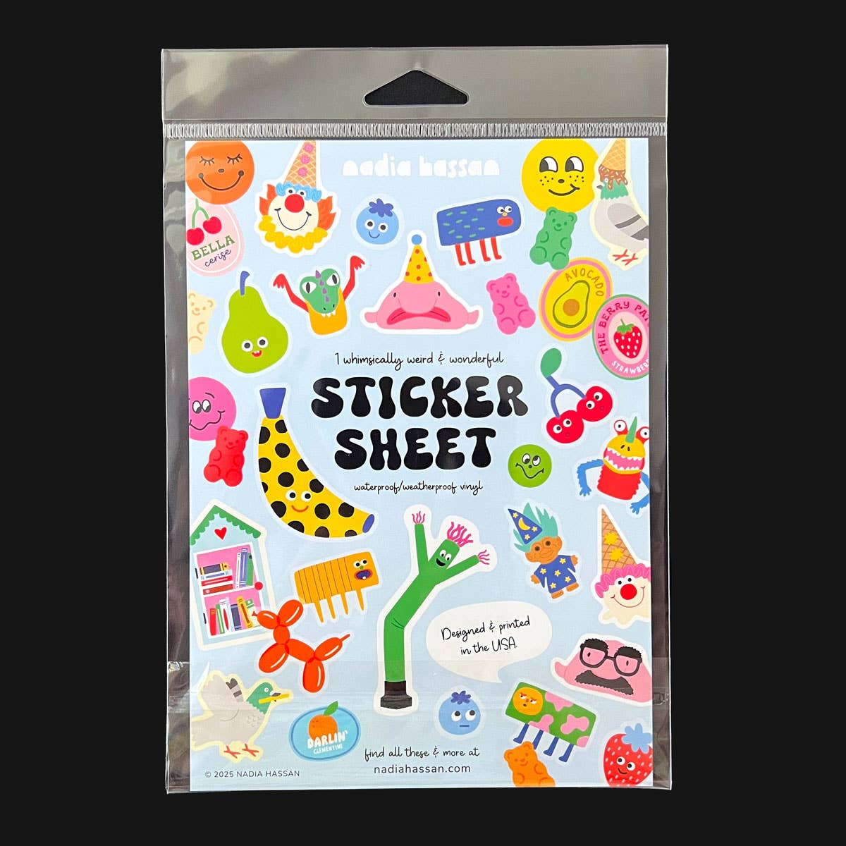 Gummy Bears 5x7 Sticker Sheet