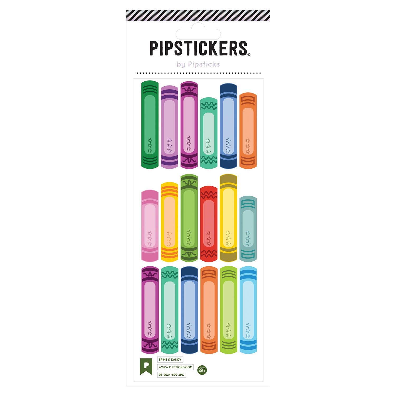 Spine & Dandy Books Sticker Sheet