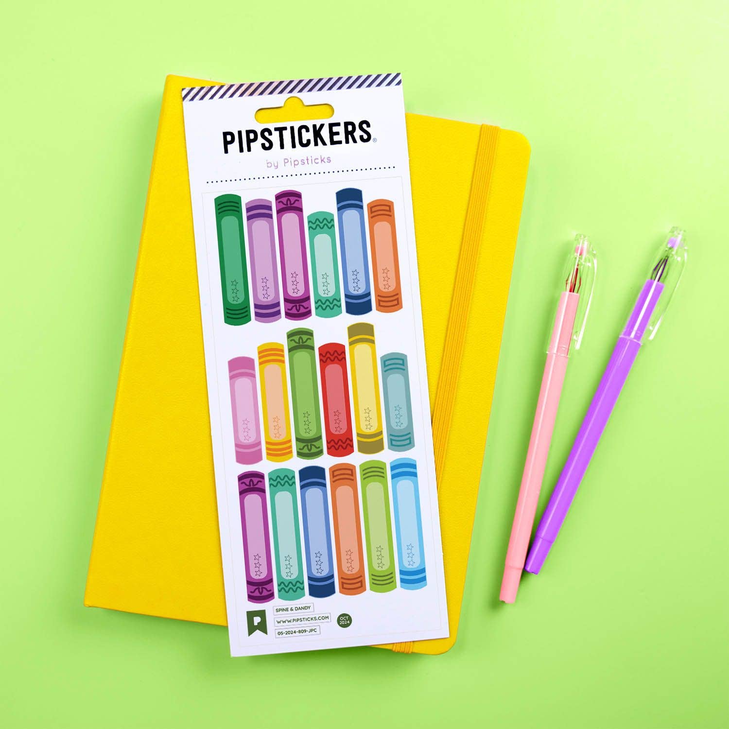 Spine & Dandy Books Sticker Sheet