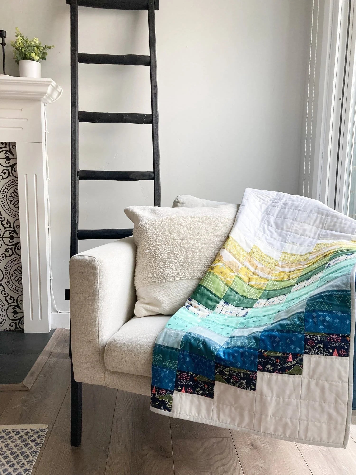 Coastal Views baby quilt
