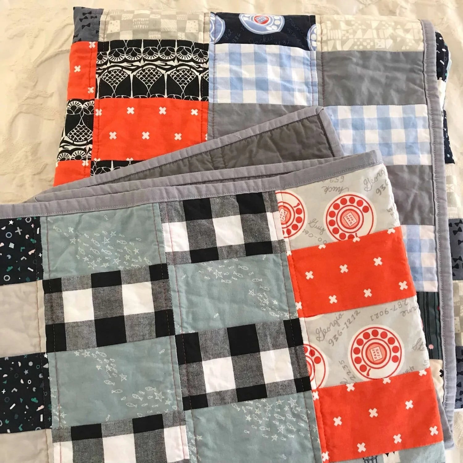 Mid Mod Matrix Quilt