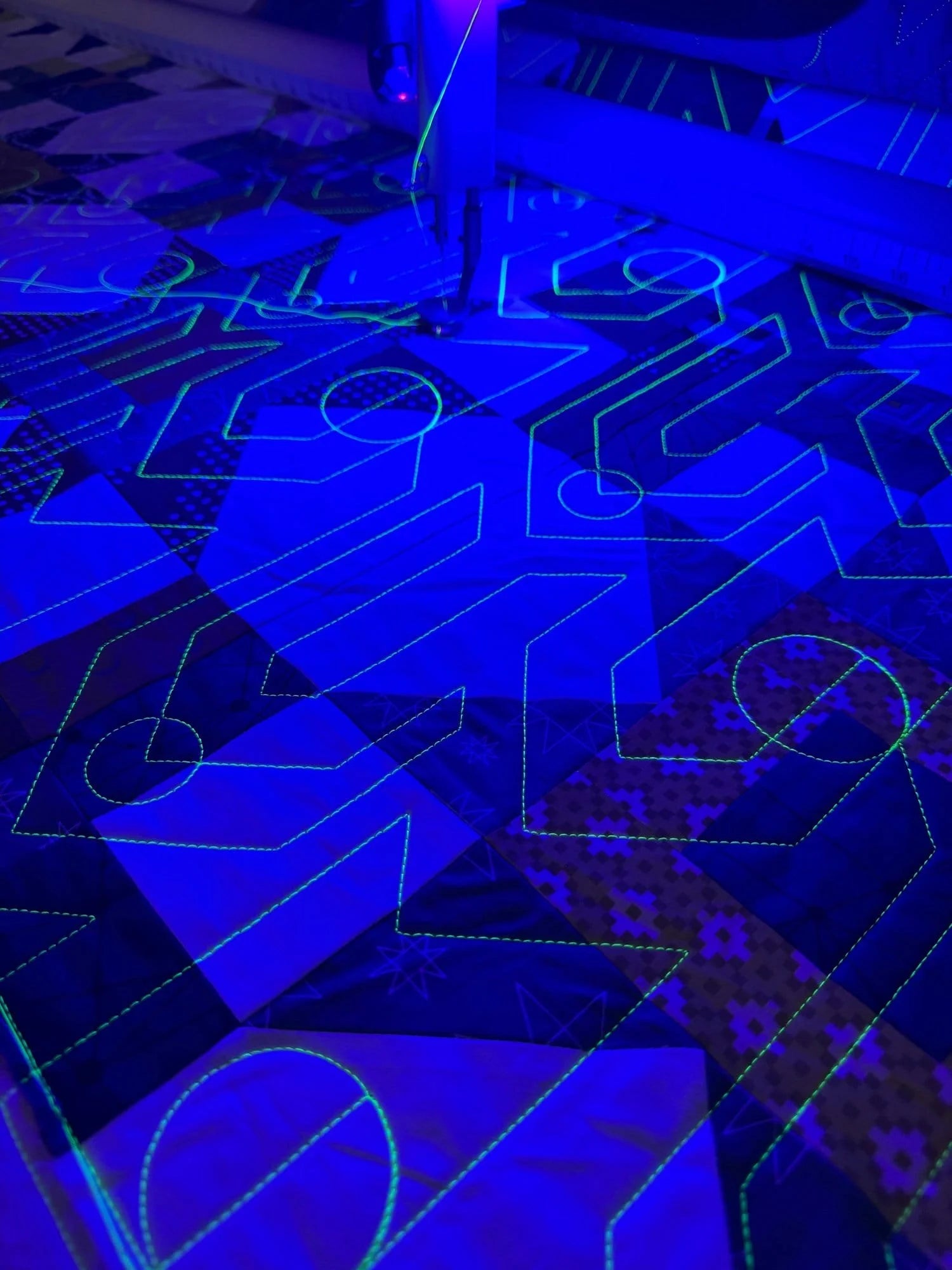 Green Gravitate Quilt