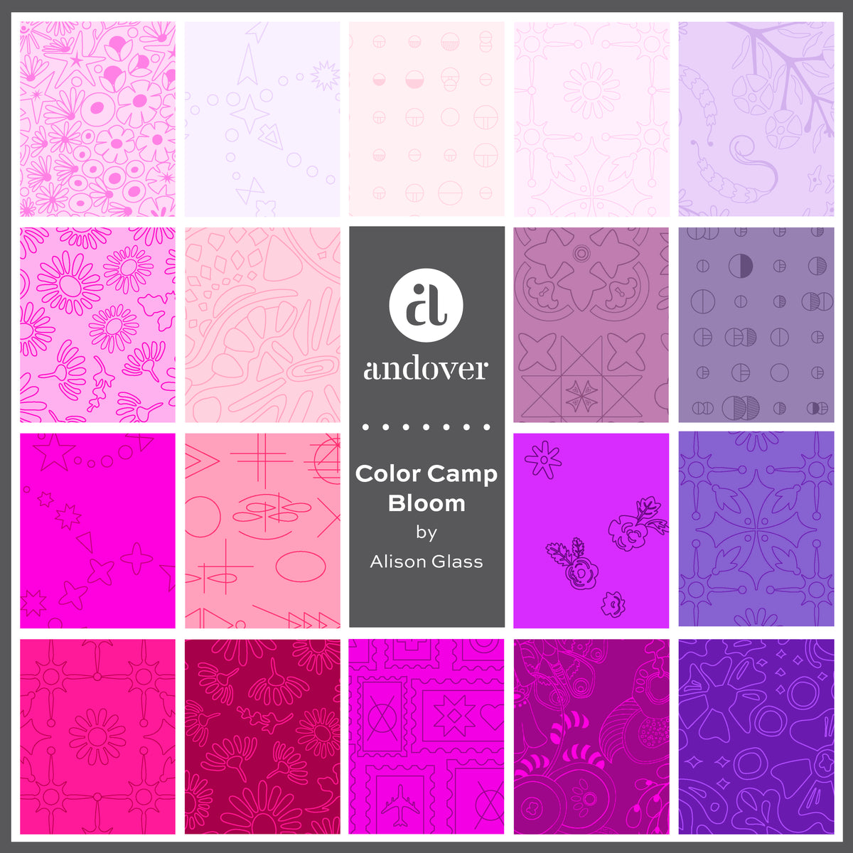 Bloom - Color Camp - 21 FQ Bundle