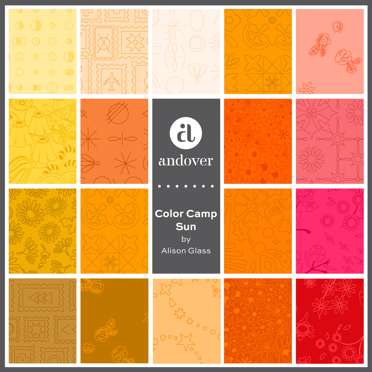 Sun - Color Camp - 21 FQ Bundle