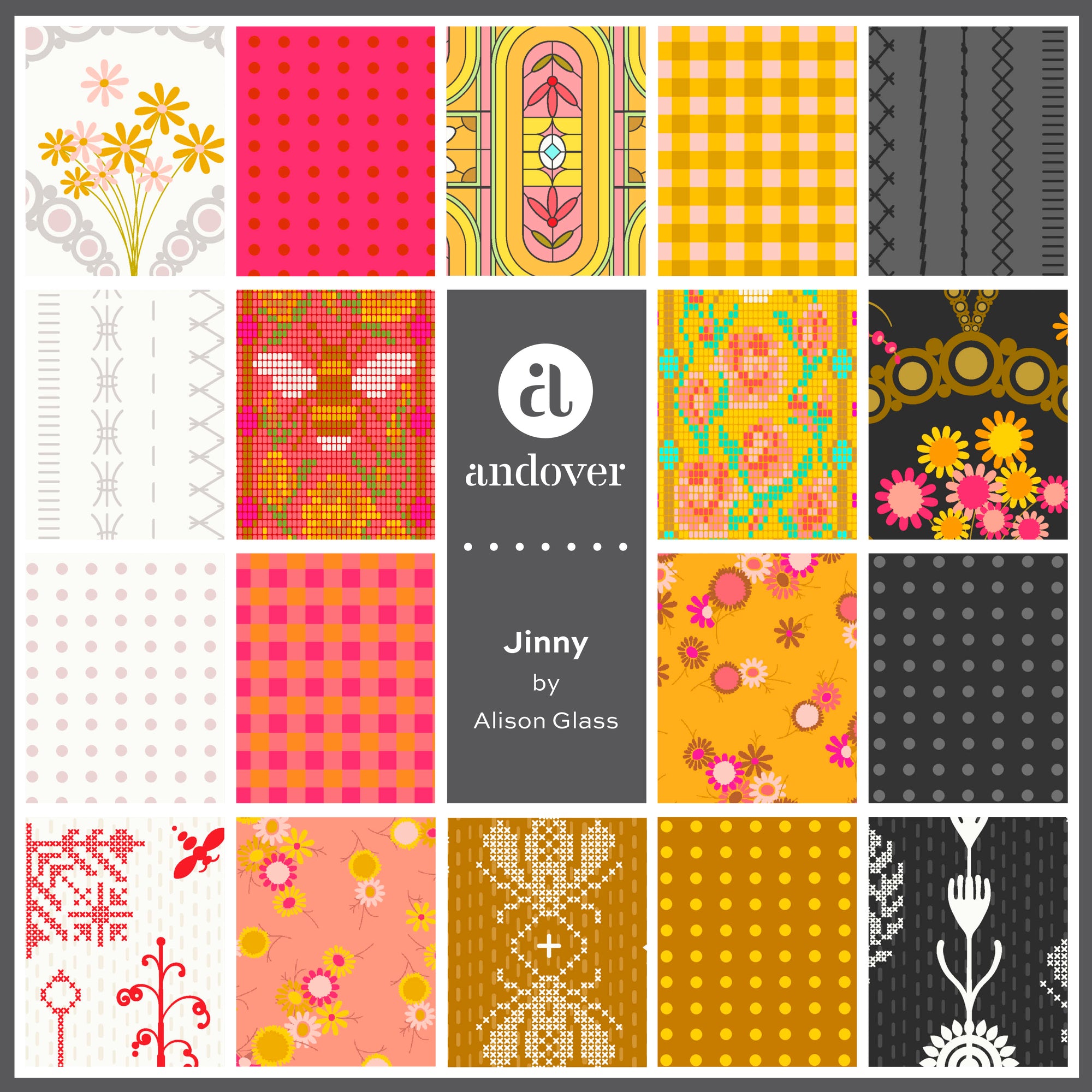 Jinny - 25 Fat Quarter Bundle