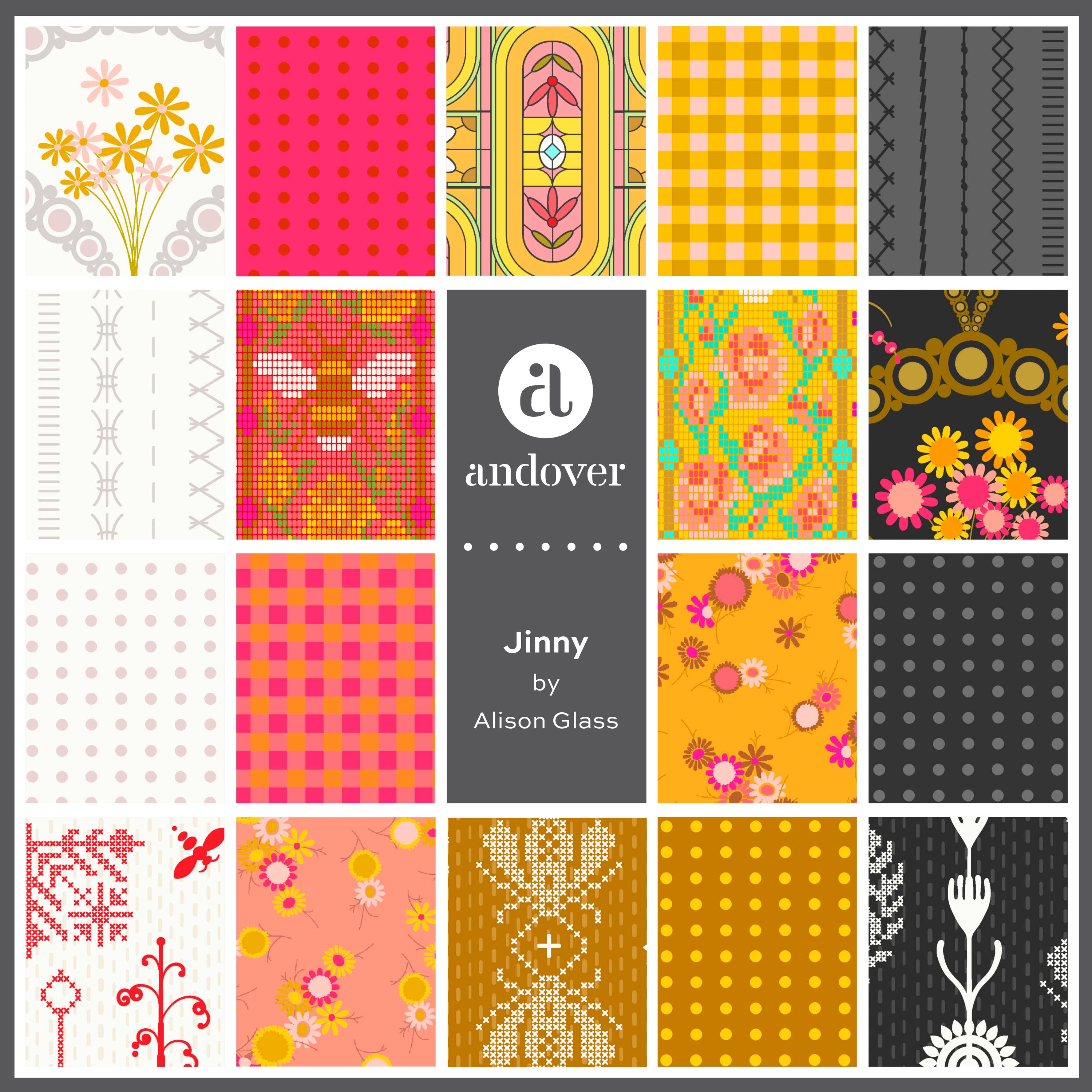 Jinny - 25 Fat Quarter Bundle