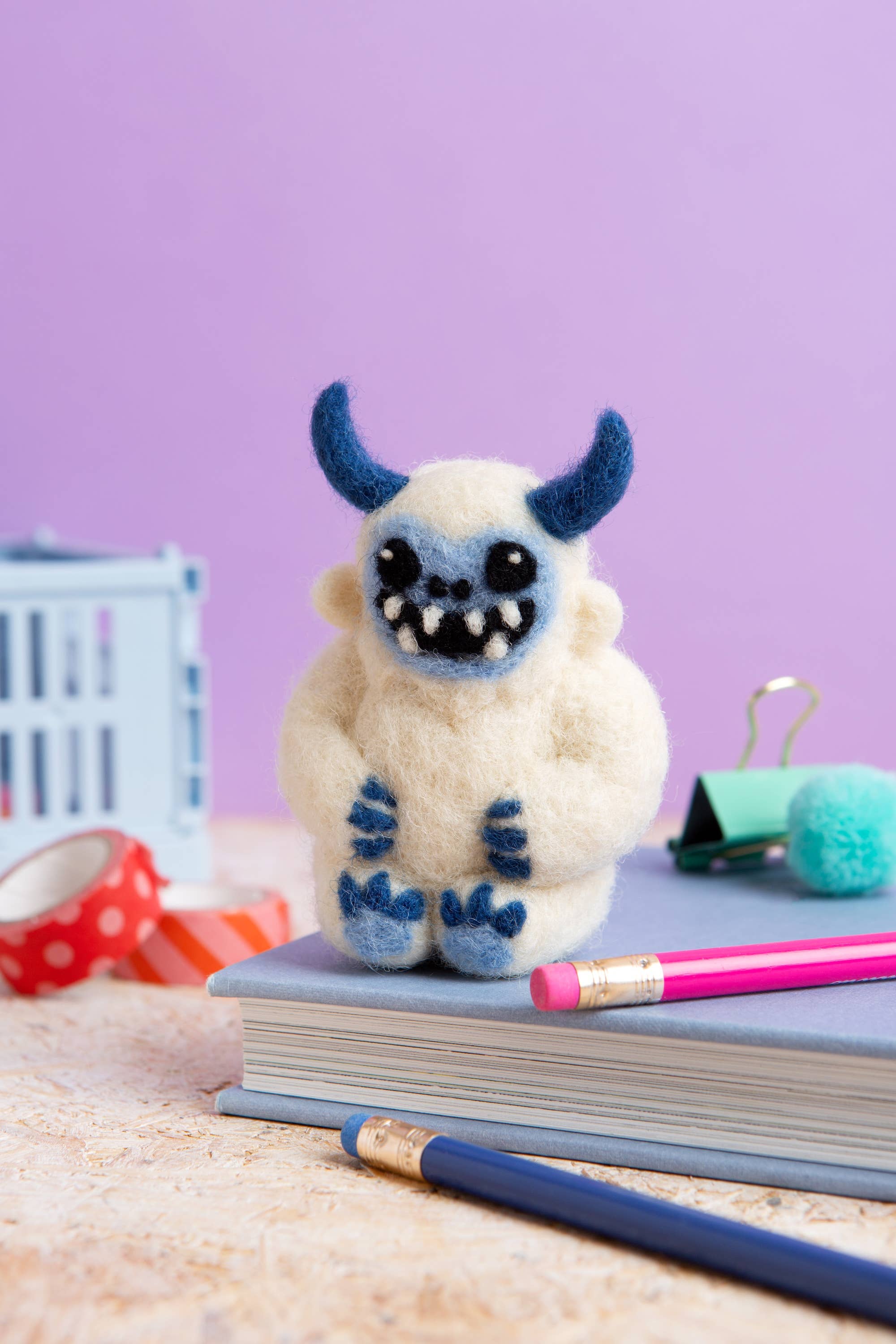 Yeti Mini Needle Felting Kit