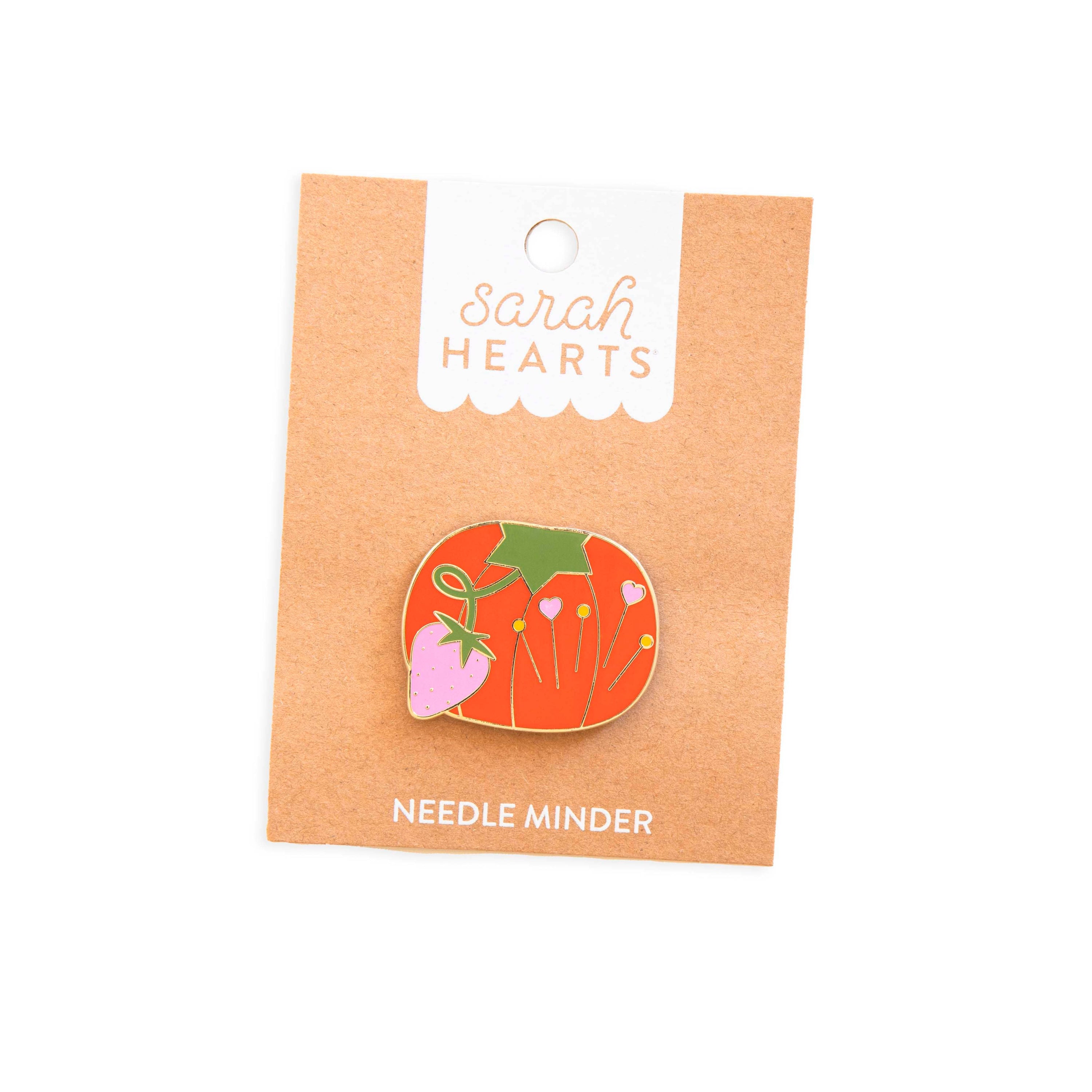 Tomato Pincushion Magnetic Needle Minder