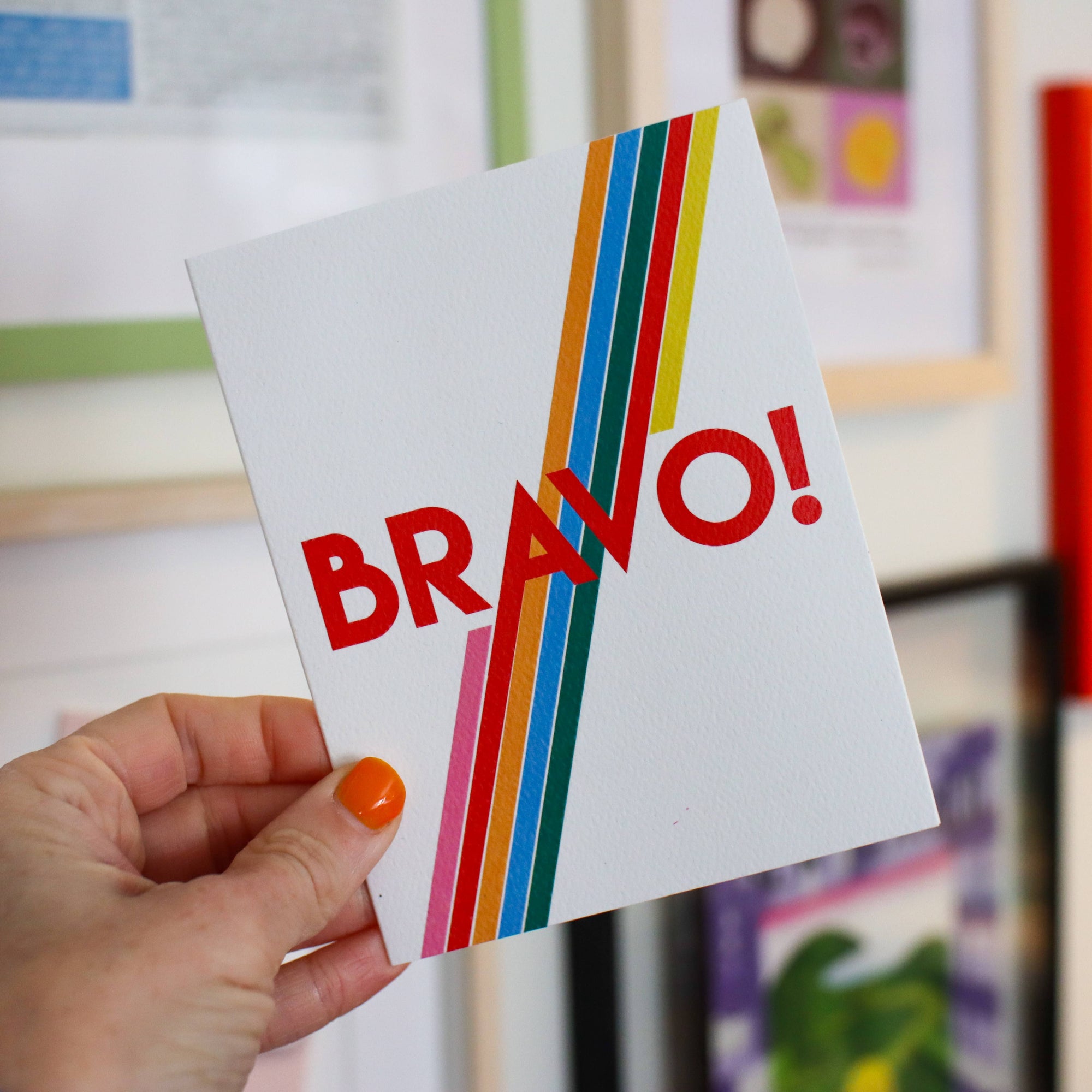 BRAVO! - greeting card