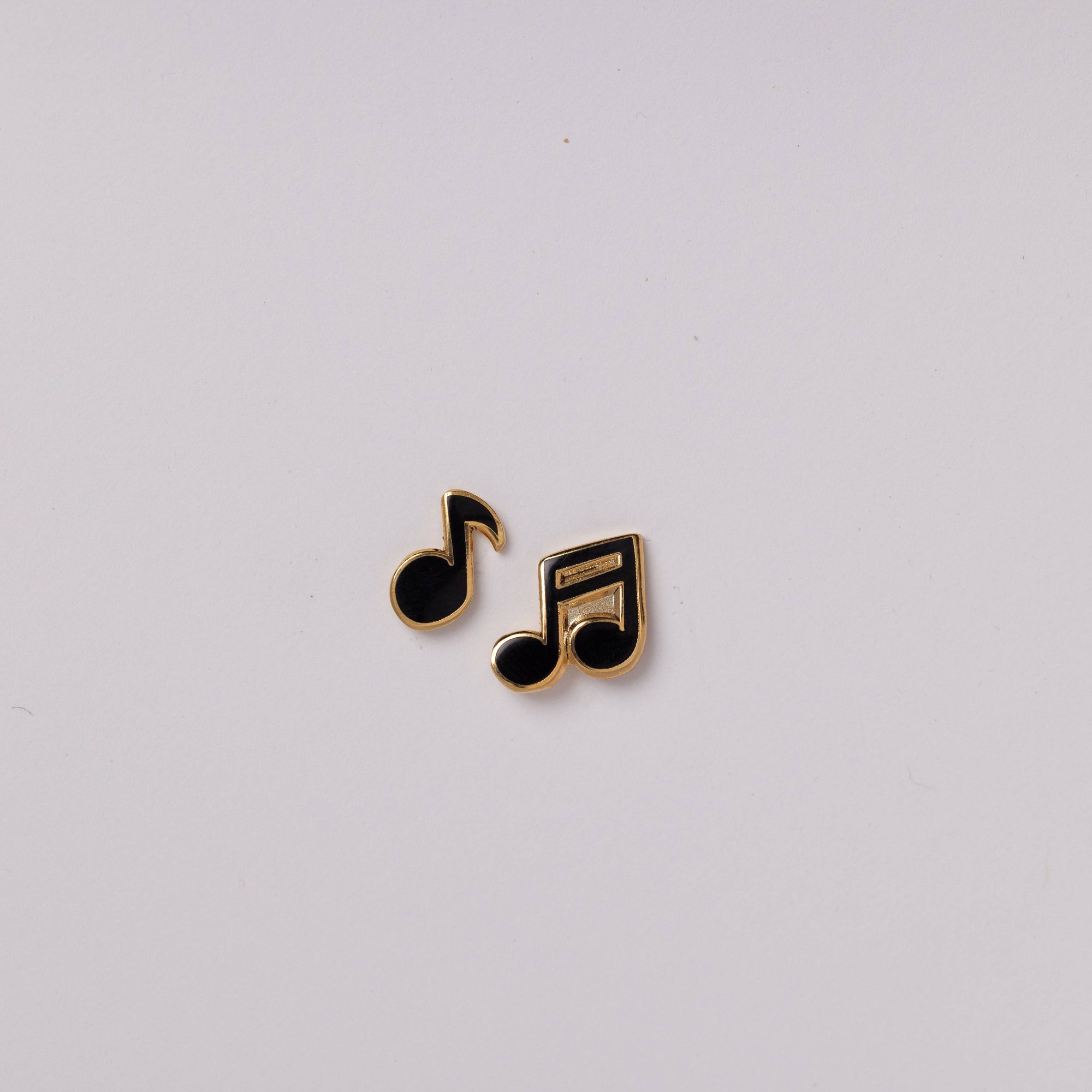 Musical Notes Earrings - Gold Jewelry Musician Gift