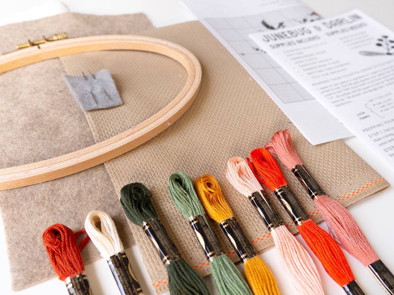 Rosy Chaos - Counted Cross Stitch Kit