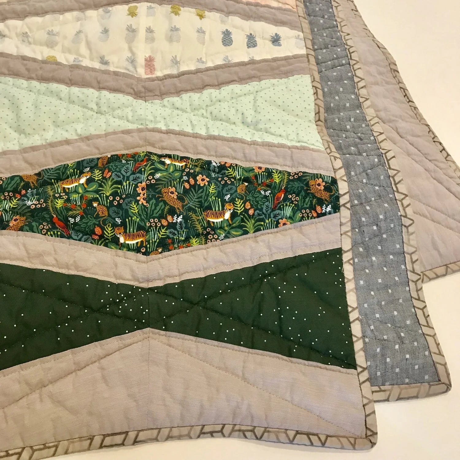 Gentle Jungle Quilt