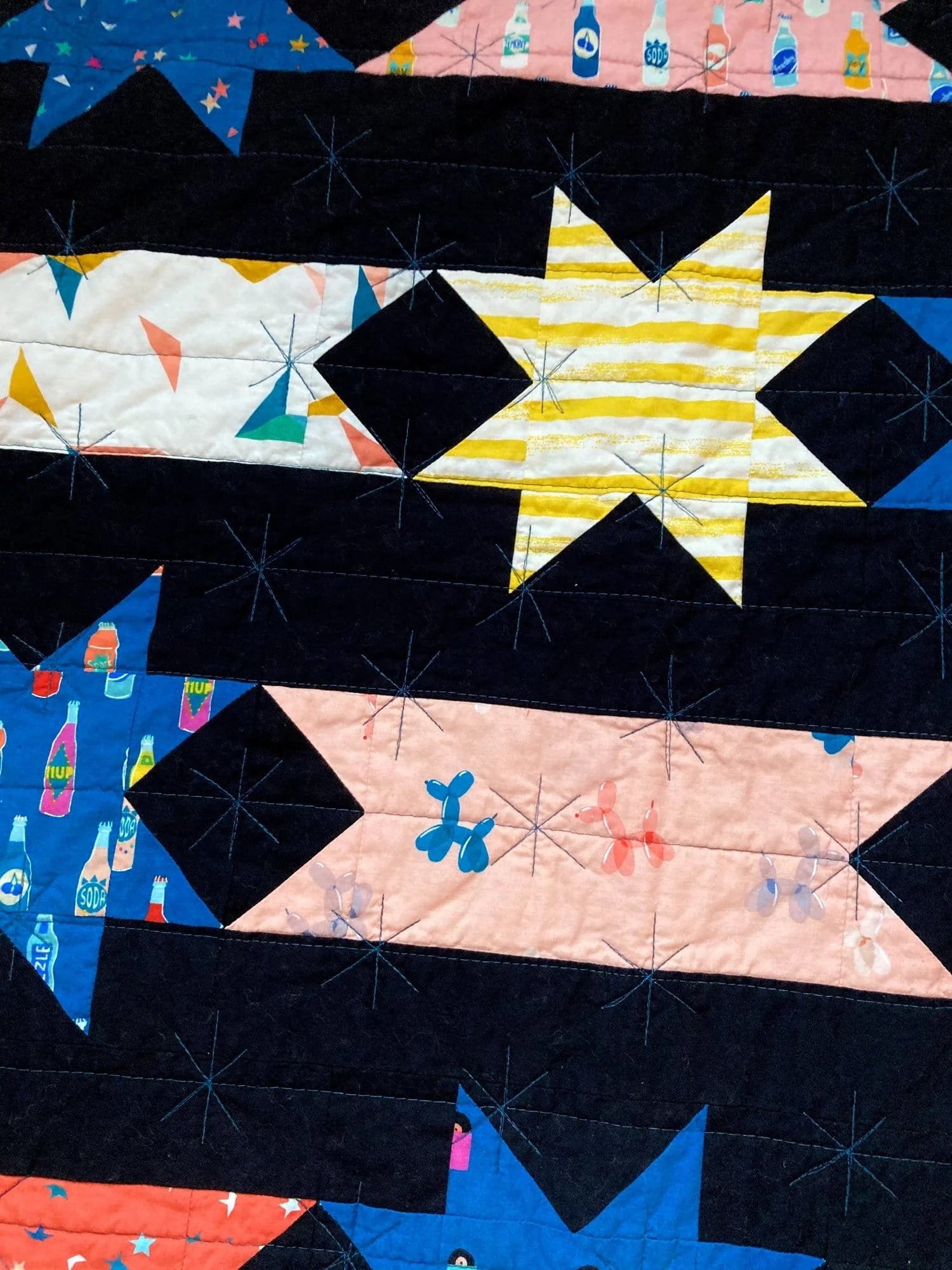 Soda Pop Stars Quilt