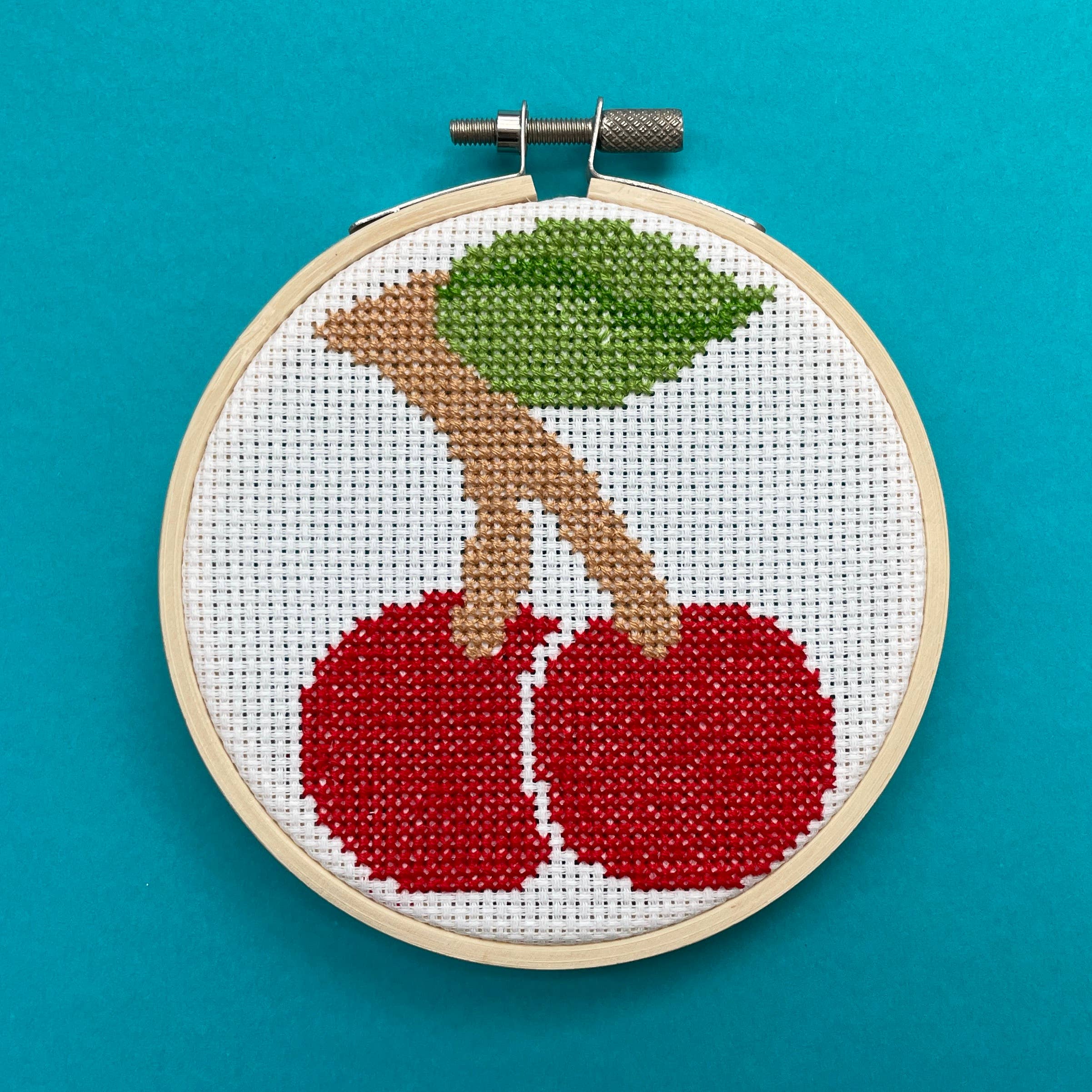 Cherries by Mary Engelbreit - Counted Cross Stitch DIY KIT