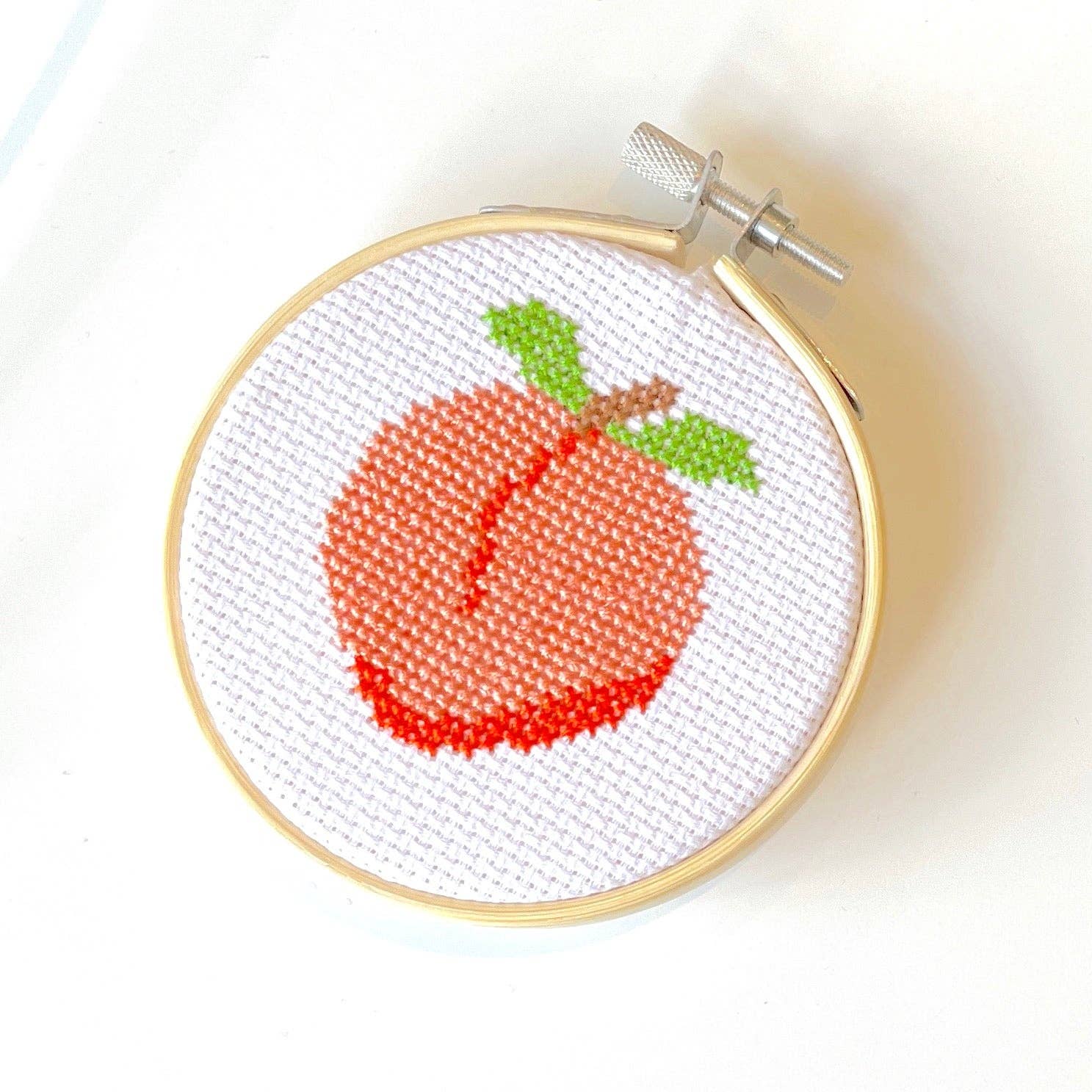 Peach - Counted Cross Stitch DIY Kit