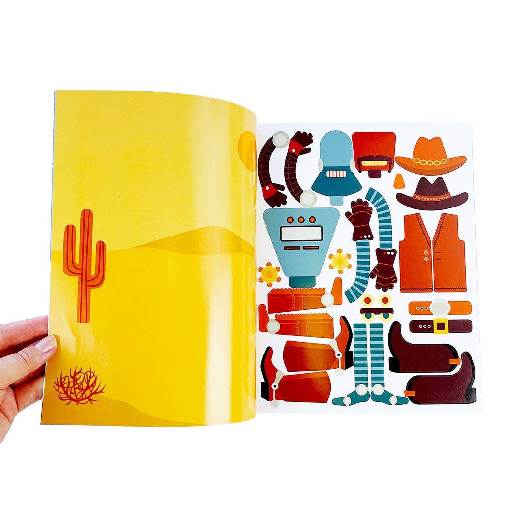 Stickerbots: Design Your Own Sticker Book