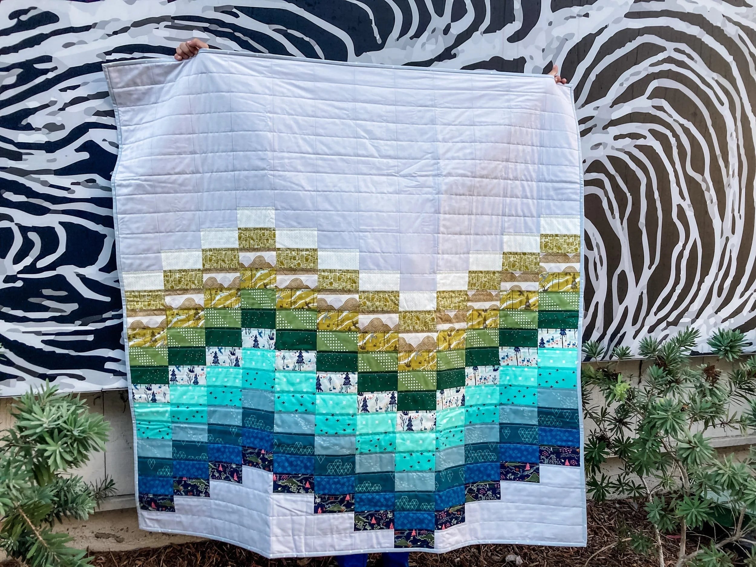Coastal Views baby quilt
