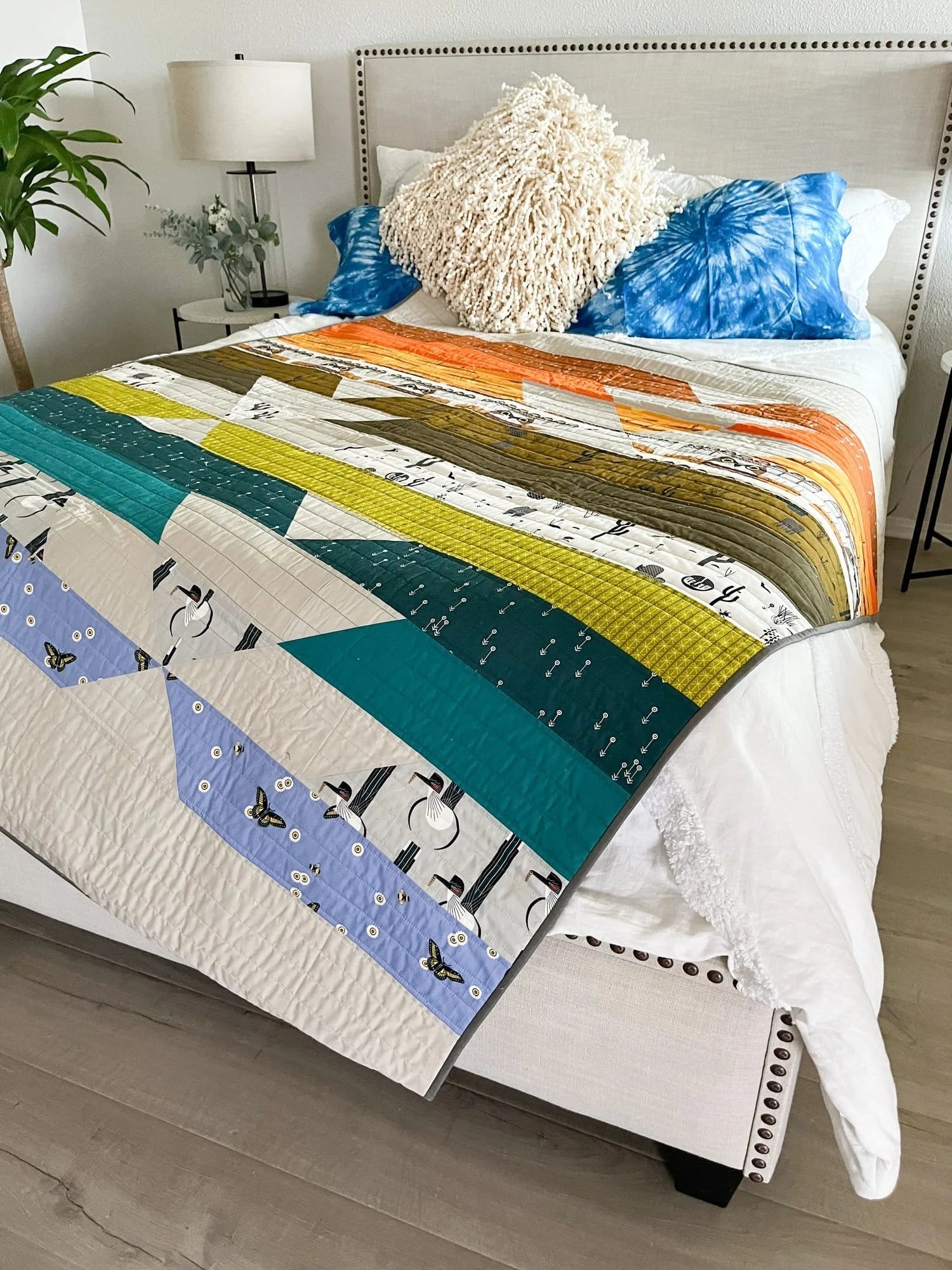 Desert Abundance Charley Harper Quilt