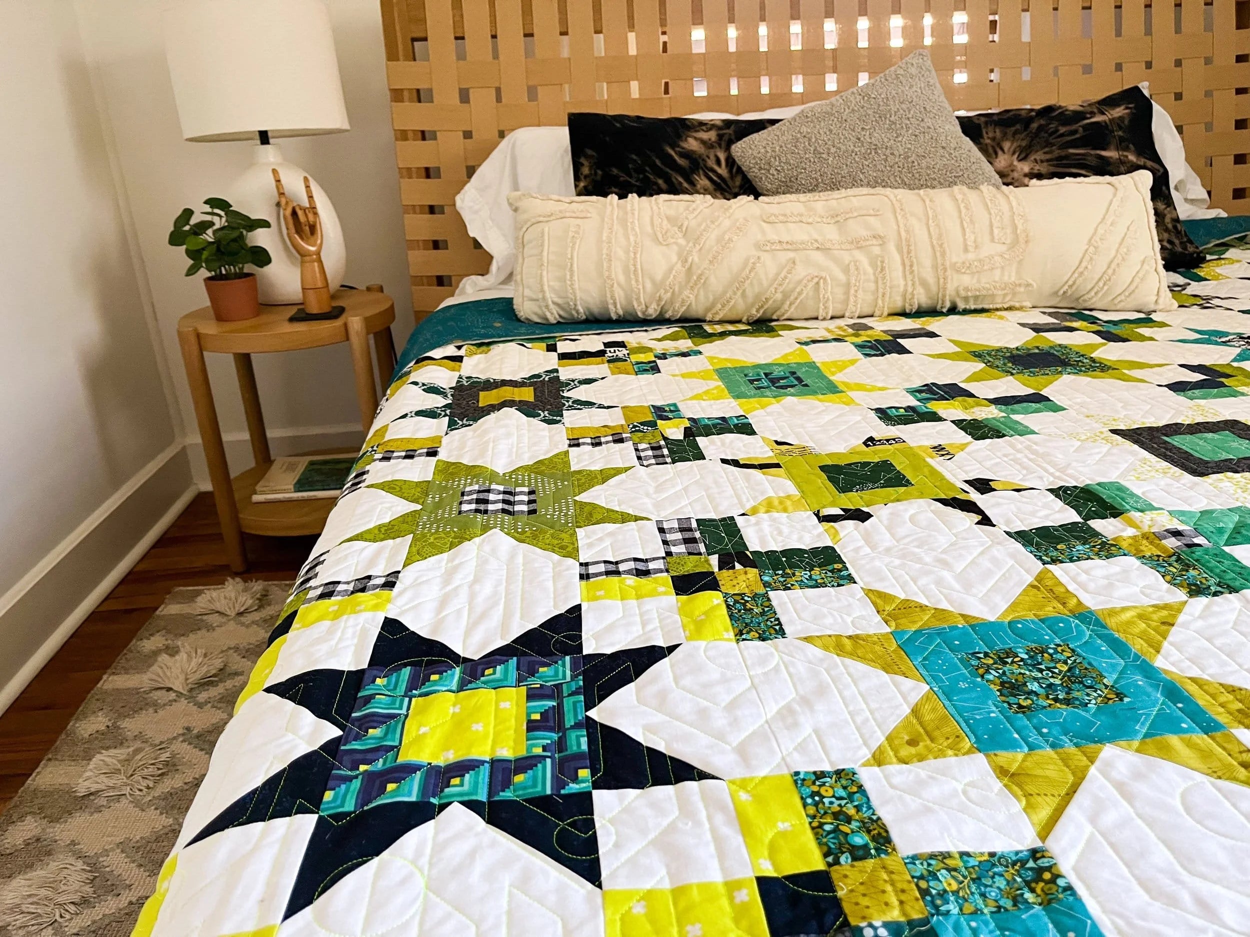 Green Gravitate Quilt