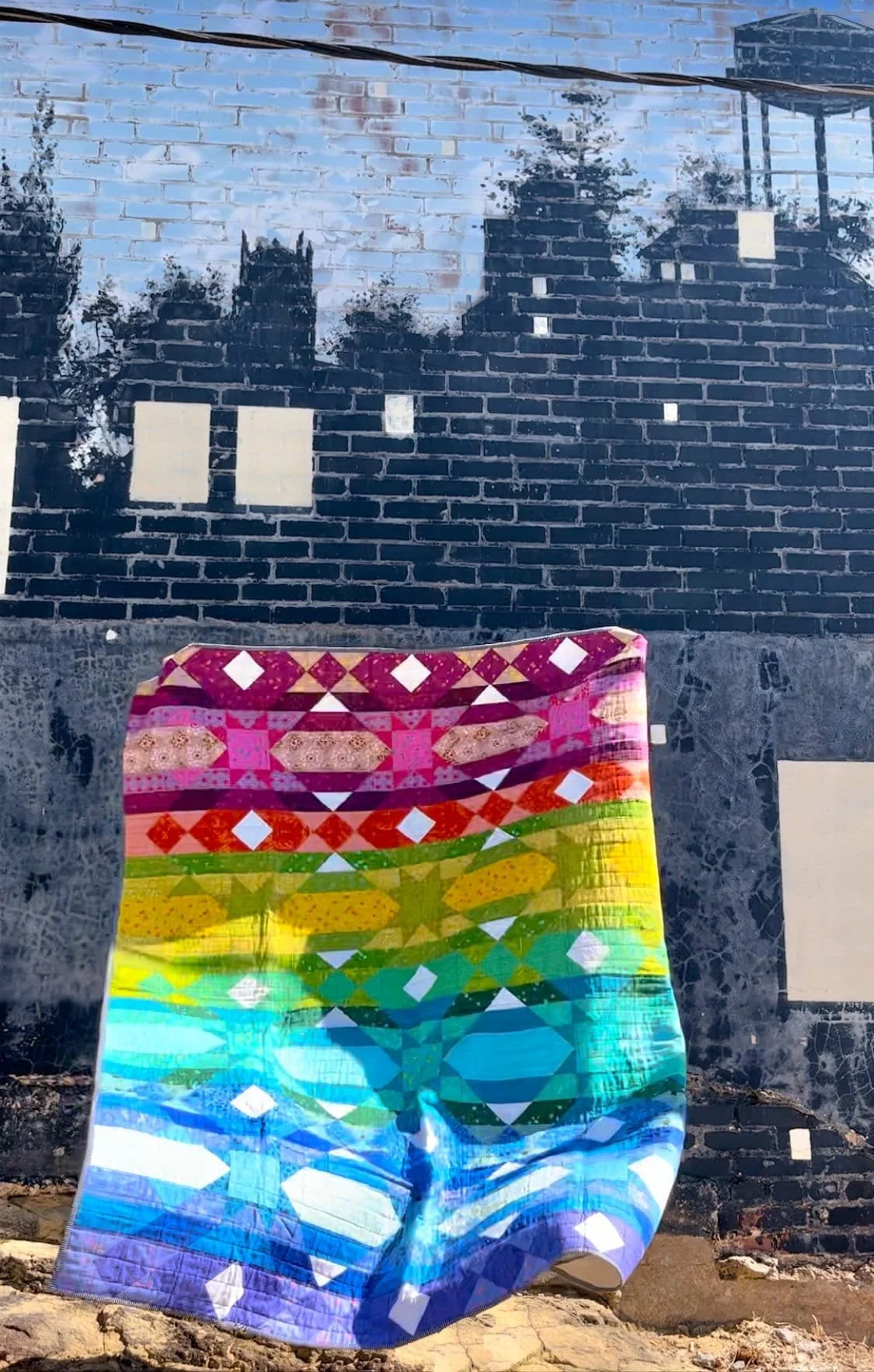 Quasar Rainbow Quilt