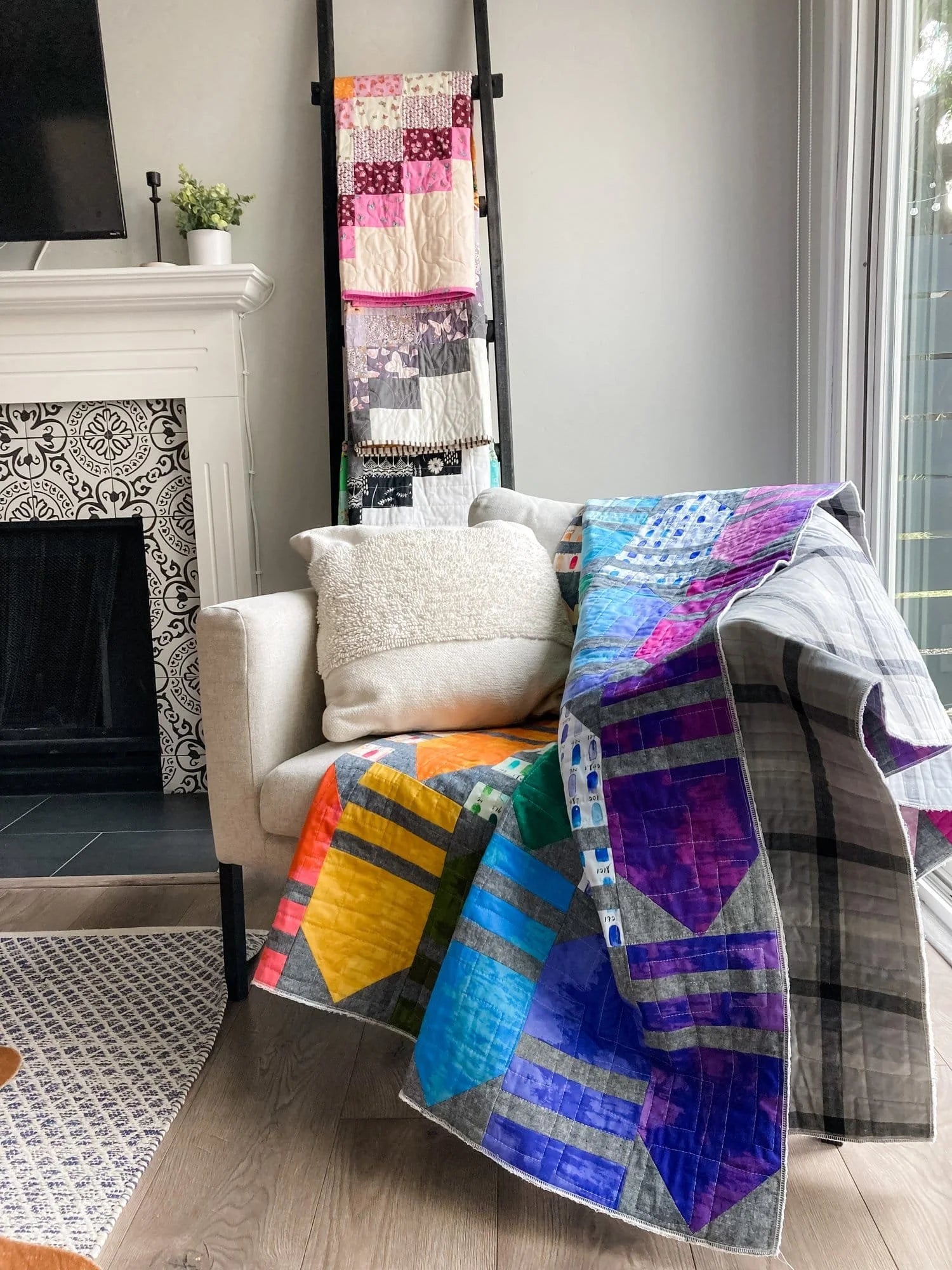 MidMod Inferno Quilt