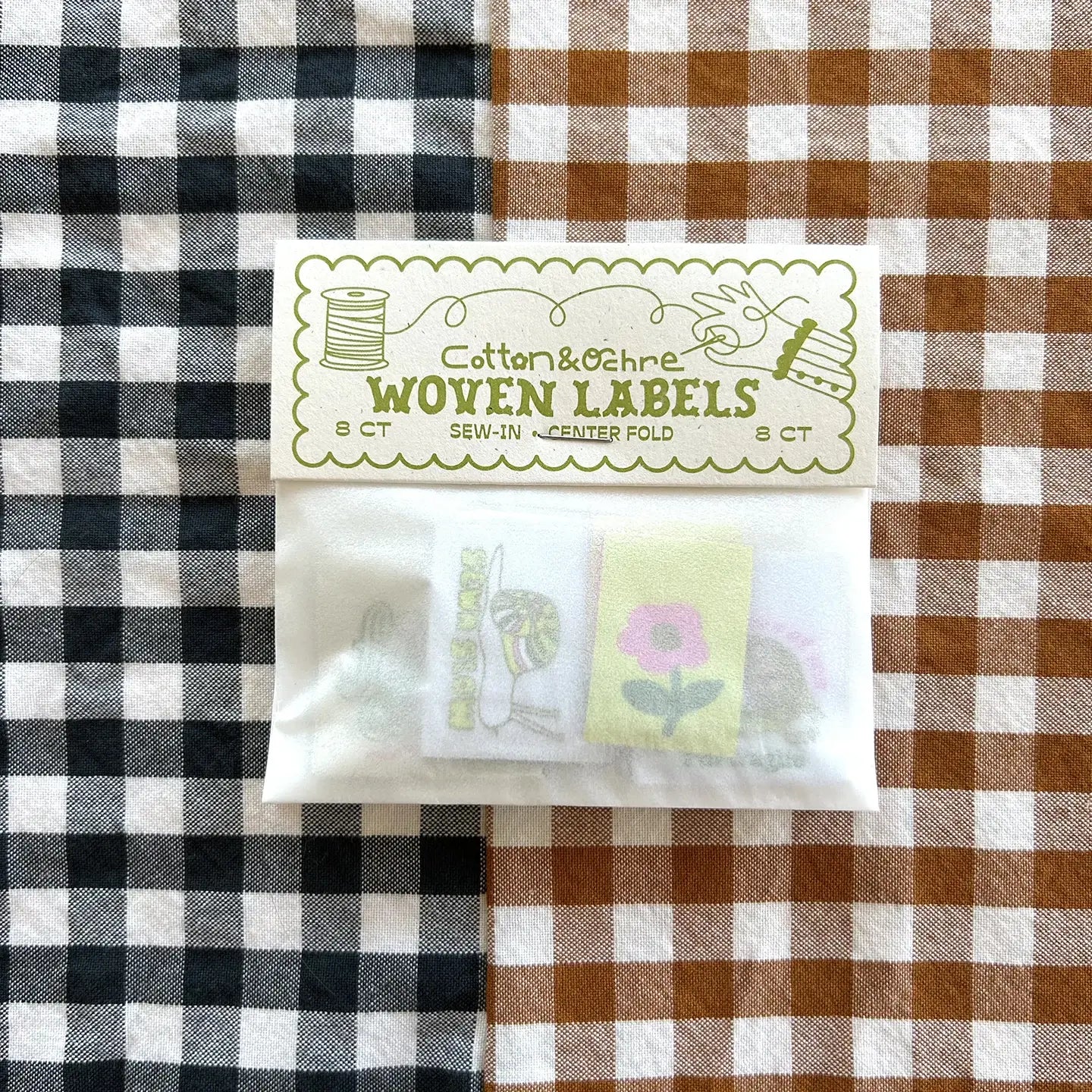 Self Love Pack Woven labels - Cotton and Ochre