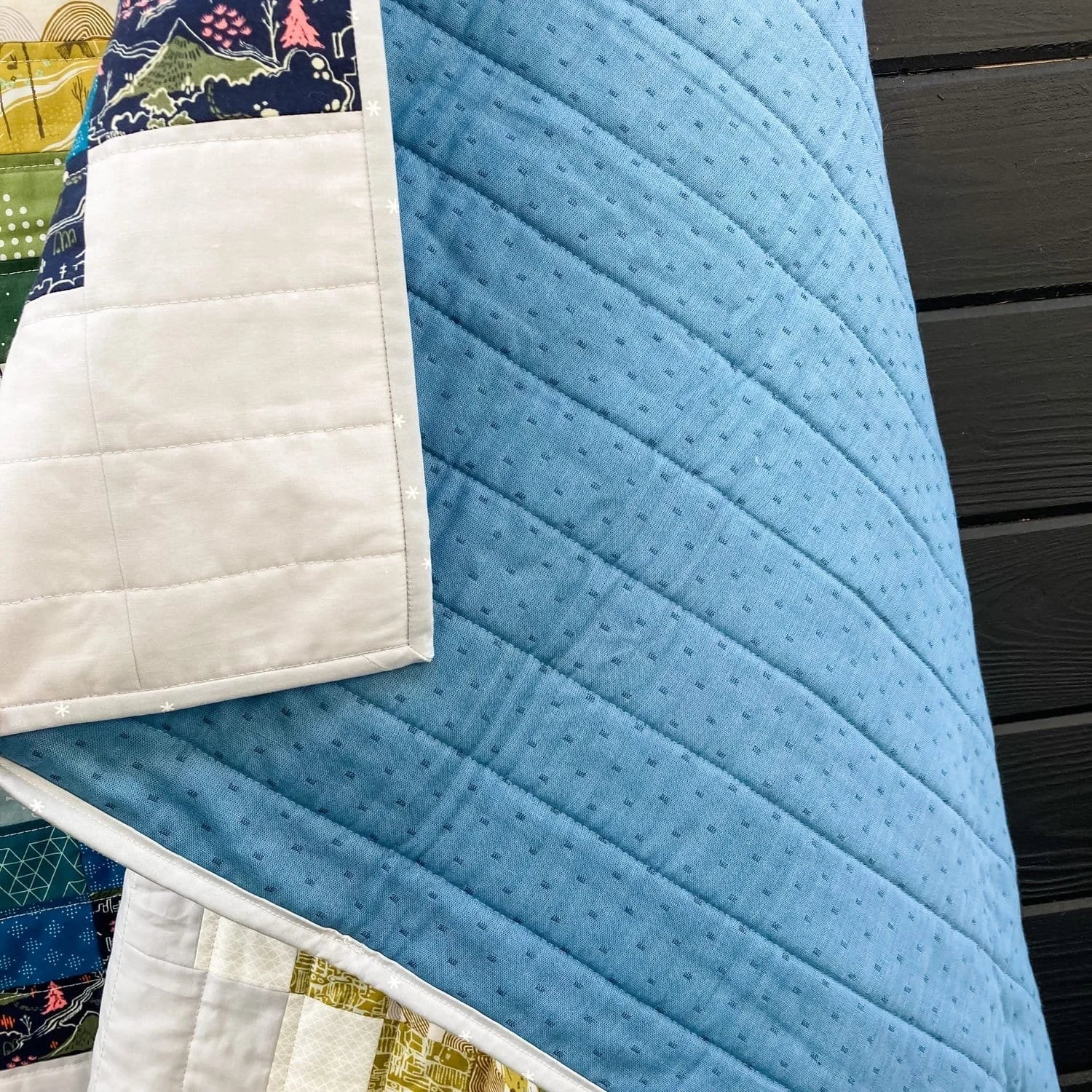 Coastal Views baby quilt