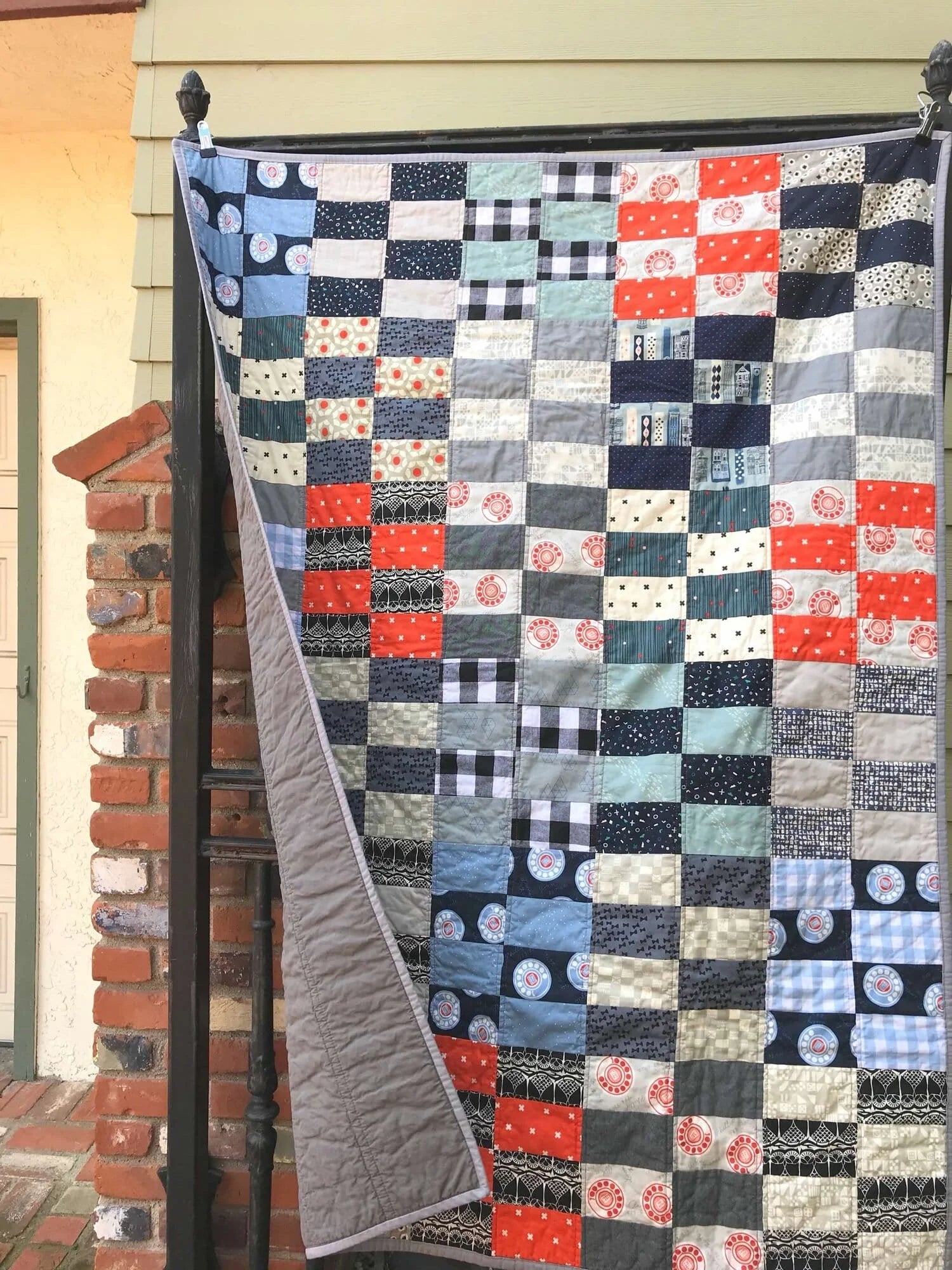 Mid Mod Matrix Quilt