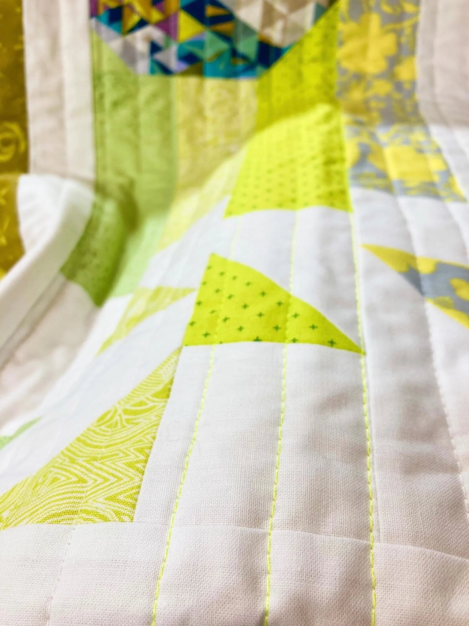 Pop! Confetti Heart Quilt