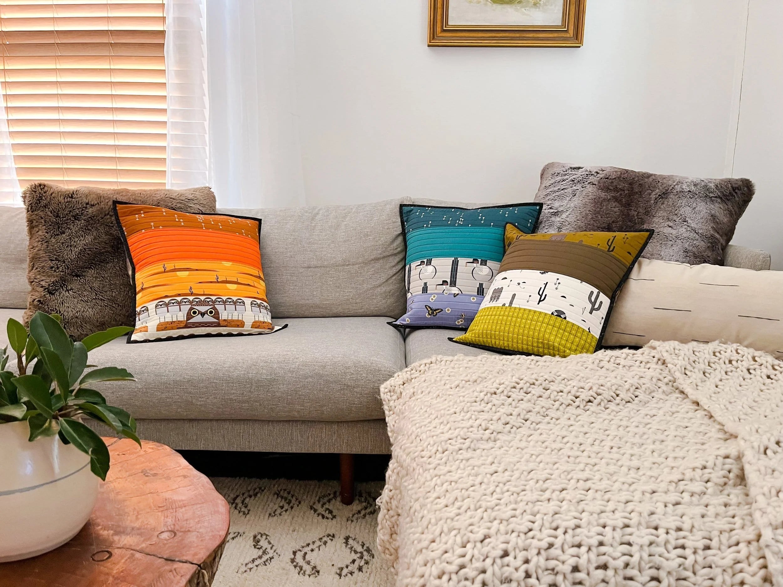 Desert Abundance Pillow Covers